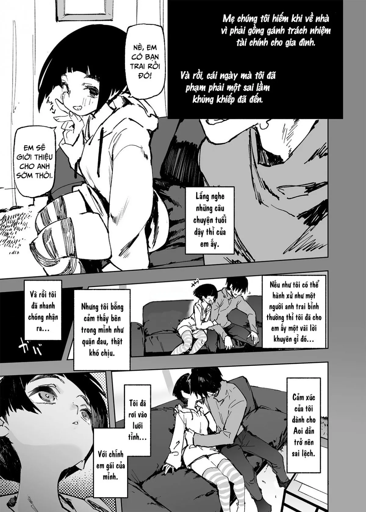 HentaiVN.net - Ảnh 14 - Ichinengo, Ore no Ko o Haramu Imouto no Kiroku - Oneshot