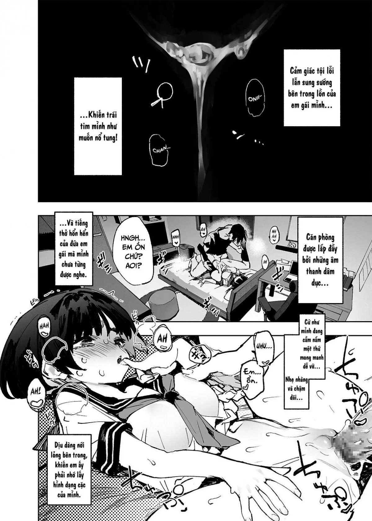 HentaiVN.net - Ảnh 23 - Ichinengo, Ore no Ko o Haramu Imouto no Kiroku - Oneshot
