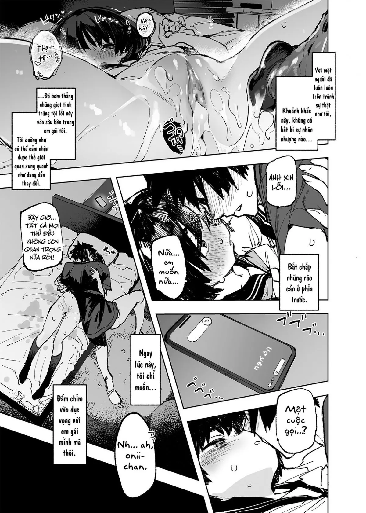 HentaiVN.net - Ảnh 34 - Ichinengo, Ore no Ko o Haramu Imouto no Kiroku - Oneshot