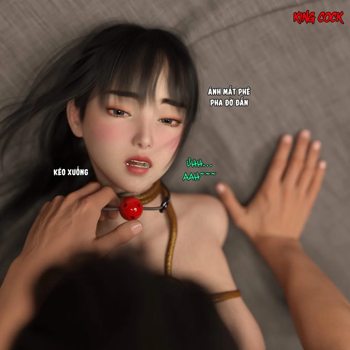 HentaiVN.net - Ảnh 14 - Đội nữ cảnh sát tất đen - Chap 4