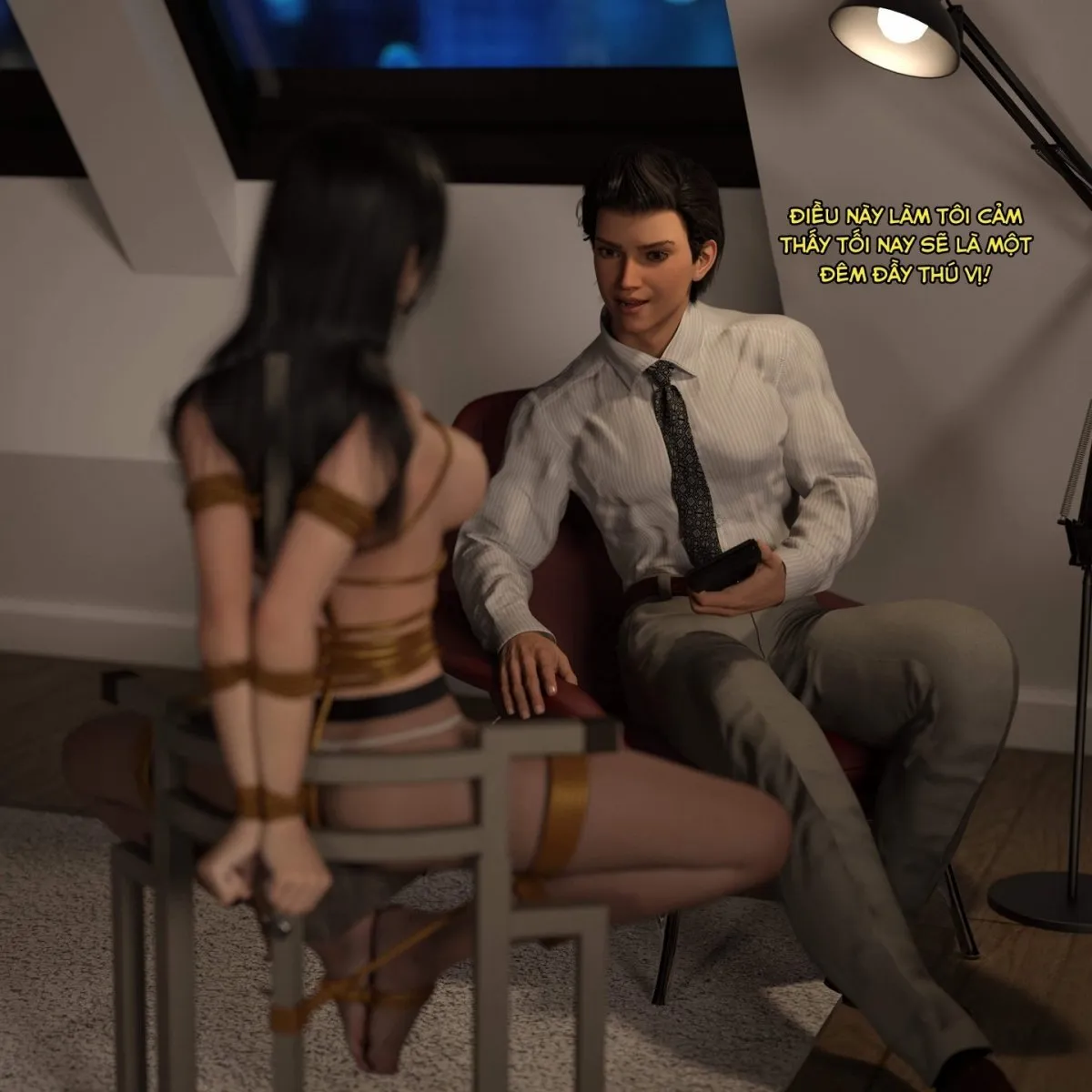 HentaiVN.net - Ảnh 53 - Đội nữ cảnh sát tất đen - Tổng p1