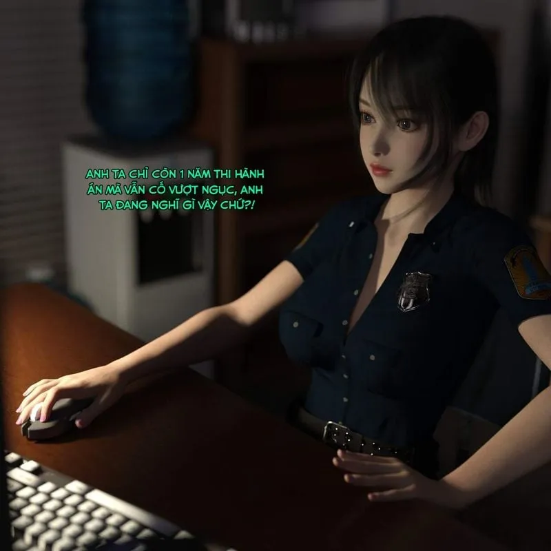 HentaiVN.net - Ảnh 6 - Đội nữ cảnh sát tất đen - Tổng p1