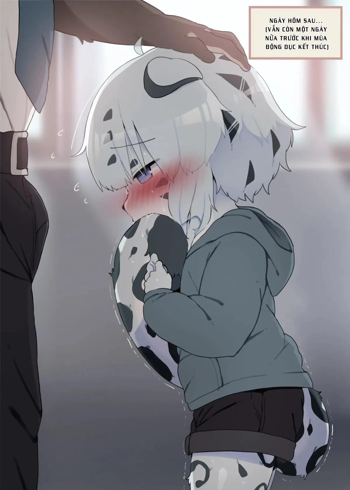HentaiVN.net - Ảnh 10 - Kì động dục của báo trắng(Yuki-chan) [ユキちゃんの初めての発情期] - Oneshot