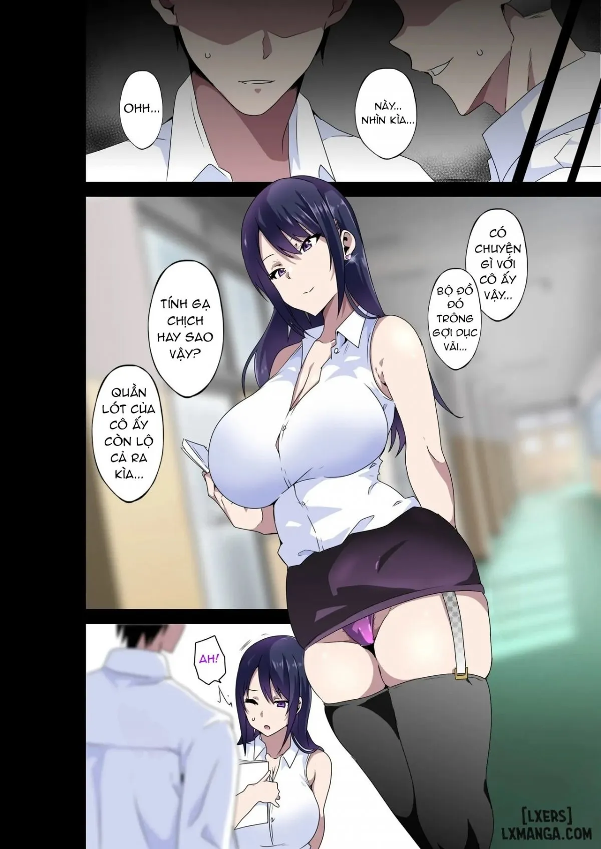HentaiVN.net - Ảnh 34 - Do you hate lewd teachers? [Midara na Sensei wa Kirai desu ka?] - Chap 1 ~The Case of Sakura Aimi~