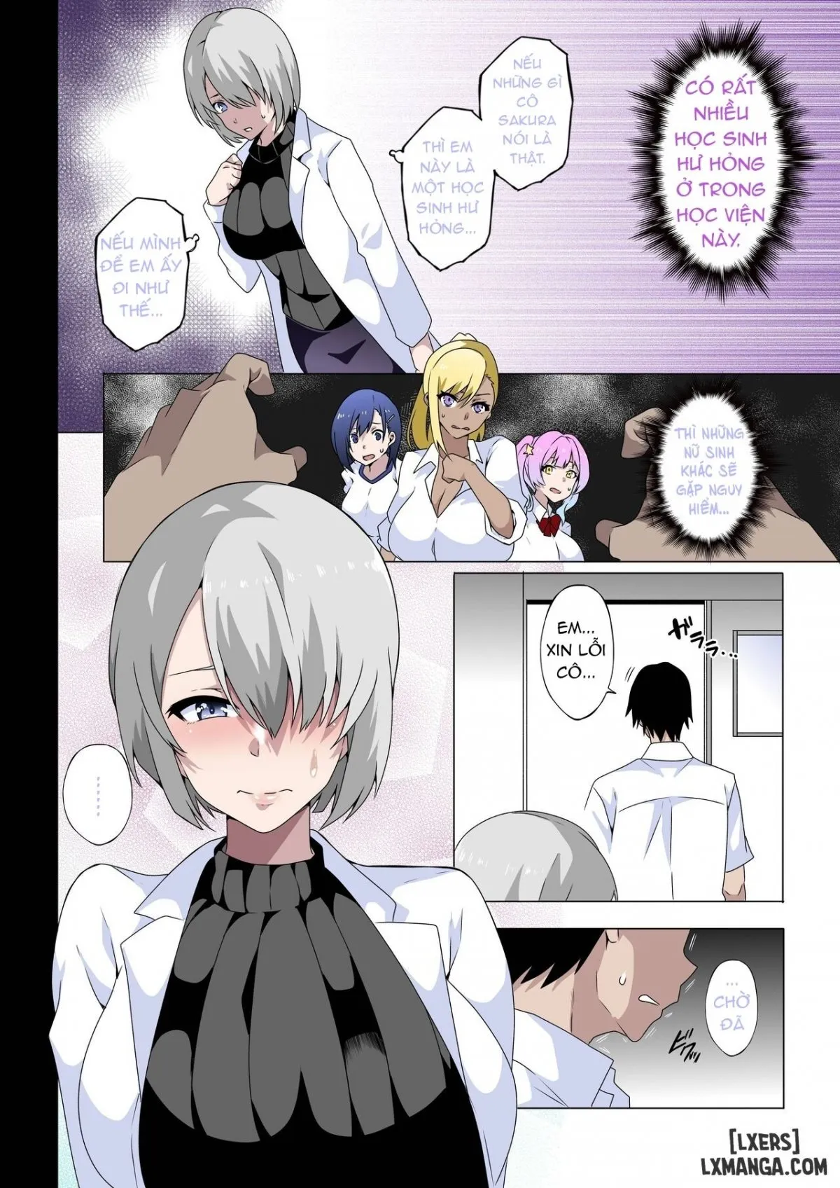 HentaiVN.net - Ảnh 5 - Do you hate lewd teachers? [Midara na Sensei wa Kirai desu ka?] - Chap 2 ~The Case of Fuyuka Hiiragi~