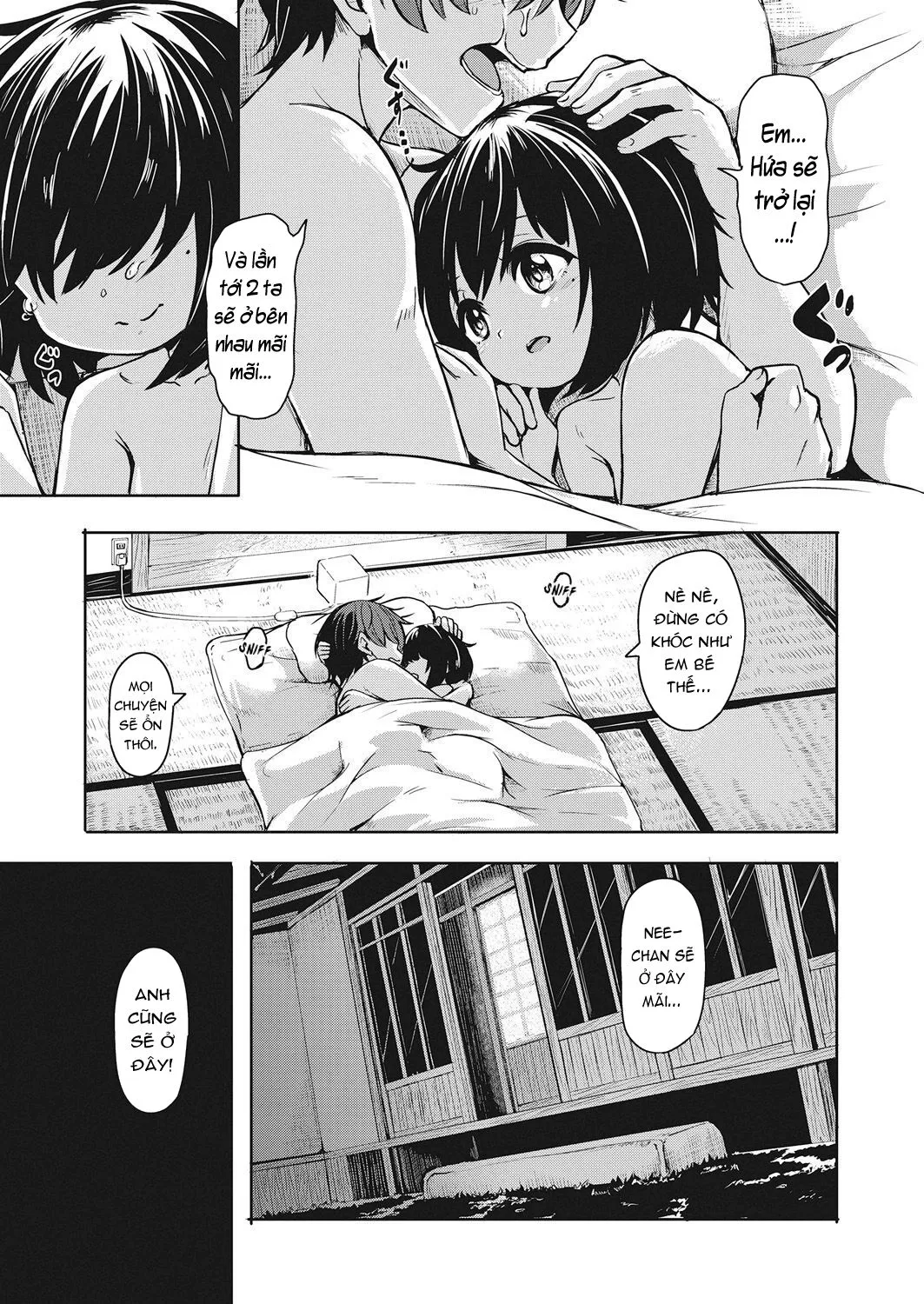 HentaiVN.net - Ảnh 25 - Ngôi nhà ranh giới giữa sự sống và cái chết. [The Home Bordering Life and Death ; Imawa no Ie] - Oneshot