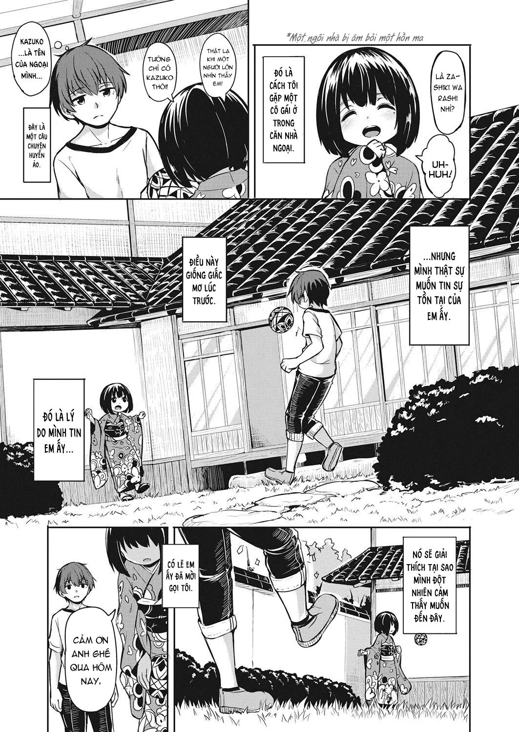 HentaiVN.net - Ảnh 3 - Ngôi nhà ranh giới giữa sự sống và cái chết. [The Home Bordering Life and Death ; Imawa no Ie] - Oneshot