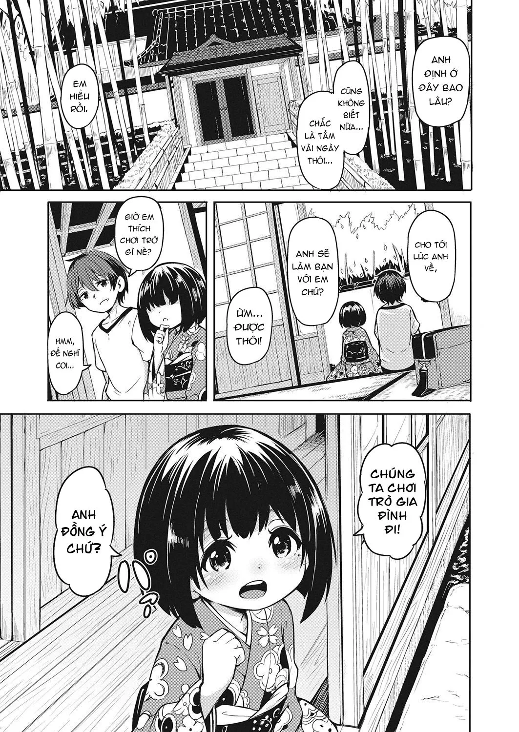HentaiVN.net - Ảnh 5 - Ngôi nhà ranh giới giữa sự sống và cái chết. [The Home Bordering Life and Death ; Imawa no Ie] - Oneshot