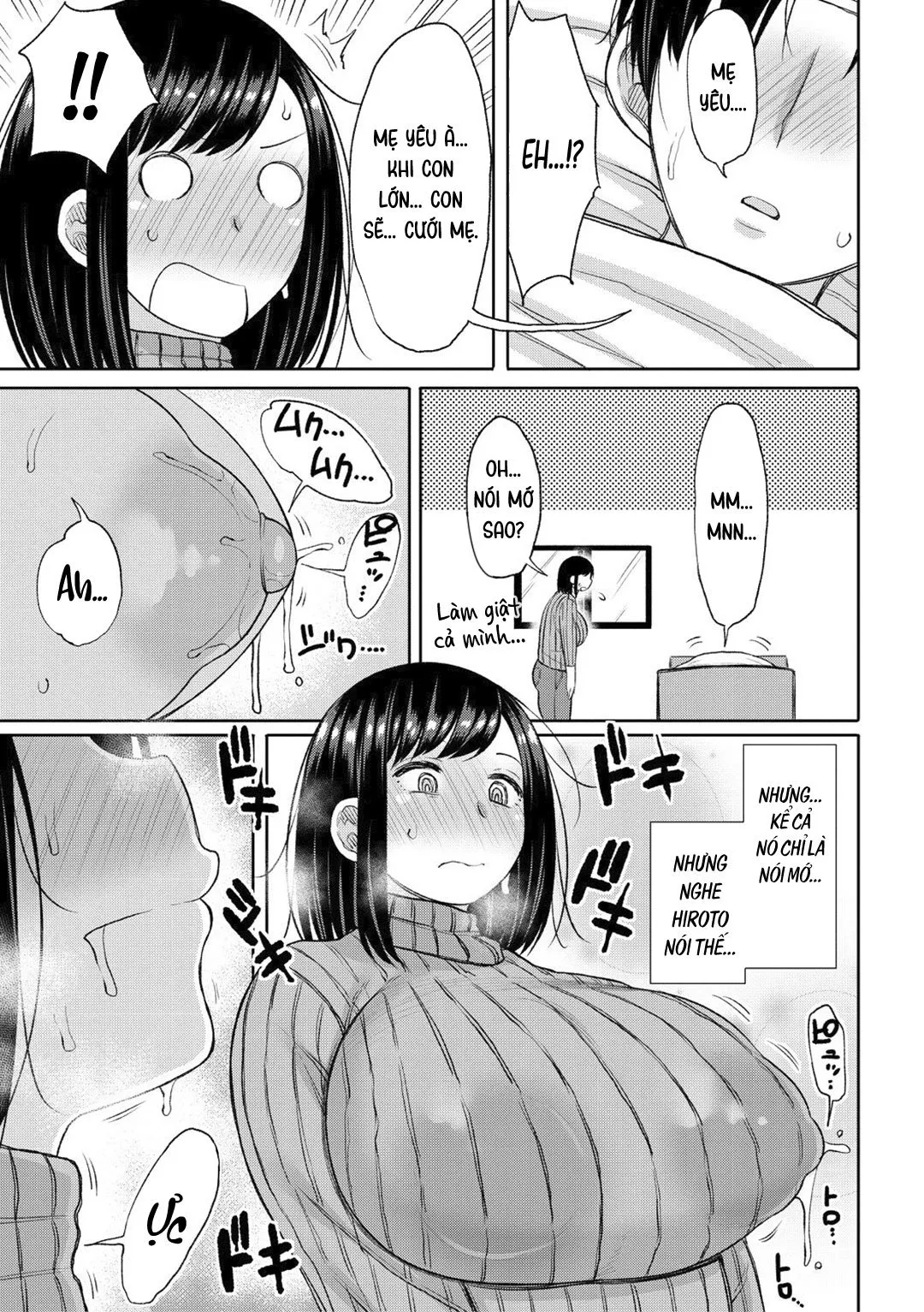 HentaiVN.net - Ảnh 6 - Haramitagari na Hahaoya ~Okaa-san to Ippai Kozukuri Shiyou ne~ - Chap 1 - Tôi yêu con trai mình (1)