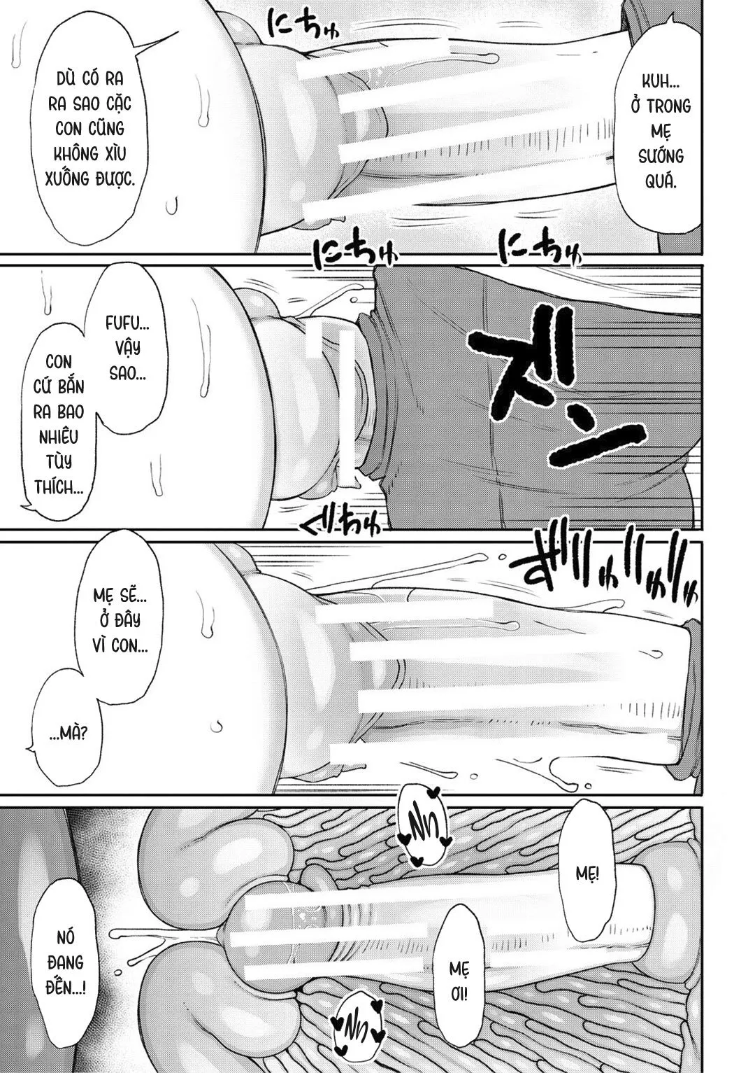 HentaiVN.net - Ảnh 22 - Haramitagari na Hahaoya ~Okaa-san to Ippai Kozukuri Shiyou ne~ - Chap 7 - Mẹ không mập