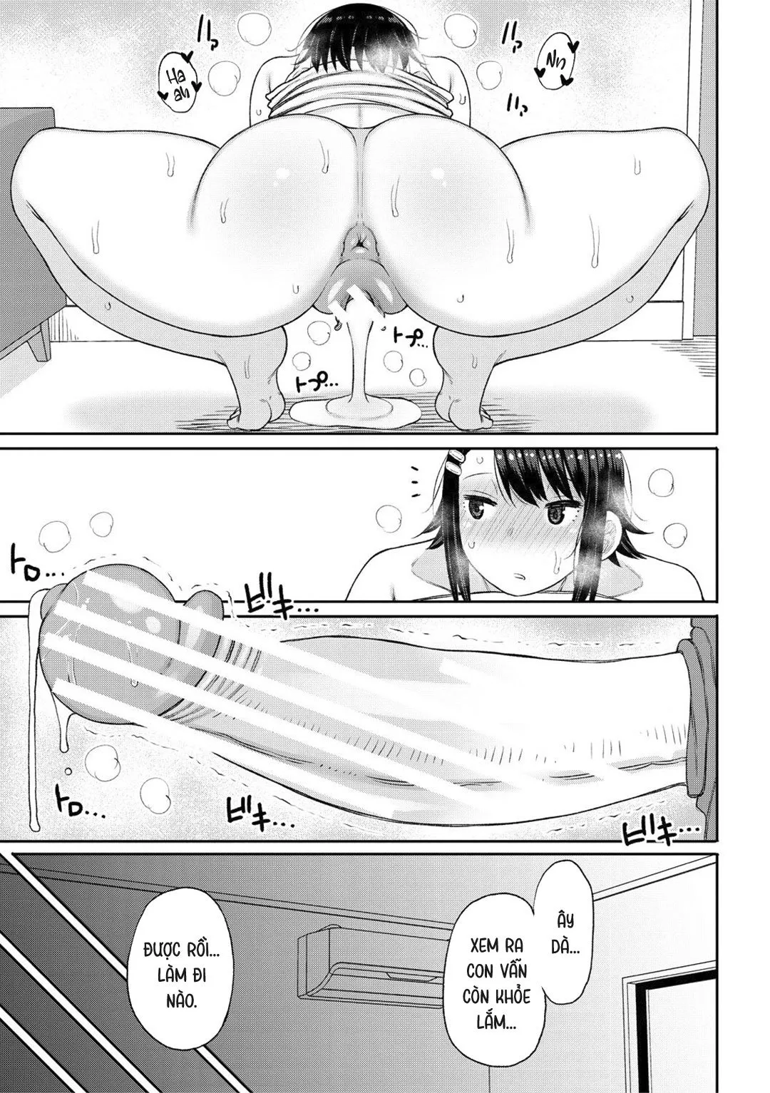 HentaiVN.net - Ảnh 24 - Haramitagari na Hahaoya ~Okaa-san to Ippai Kozukuri Shiyou ne~ - Chap 7 - Mẹ không mập