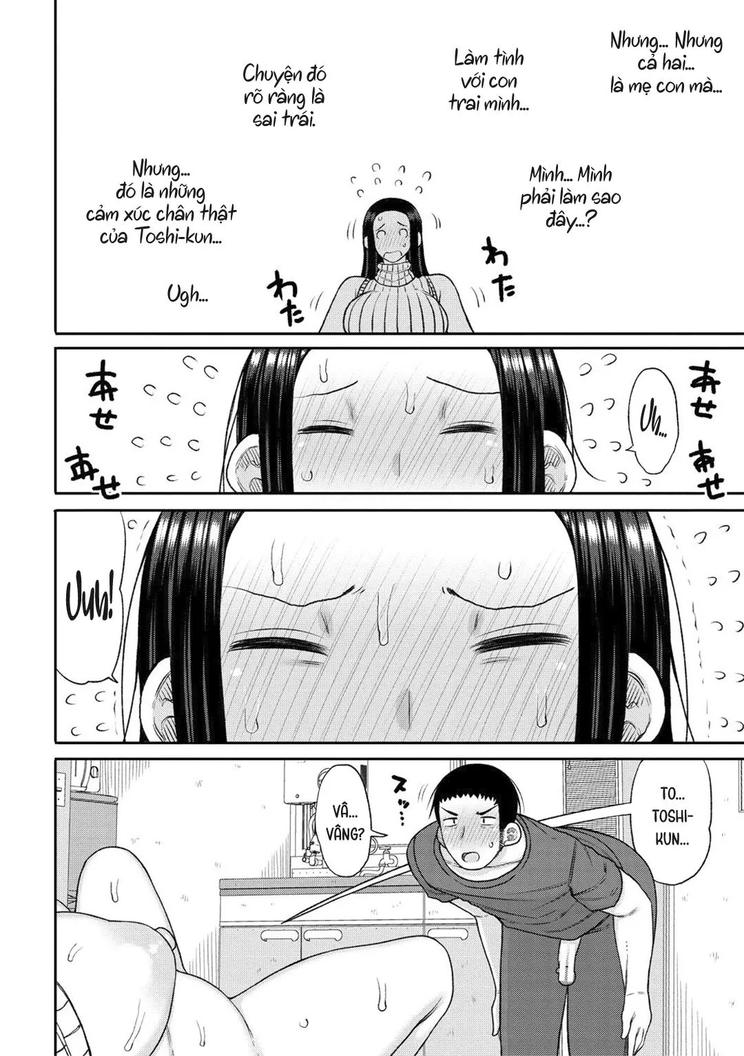HentaiVN.net - Ảnh 11 - Haramitagari na Hahaoya ~Okaa-san to Ippai Kozukuri Shiyou ne~ - Chap 8 - Quà sinh nhật | END