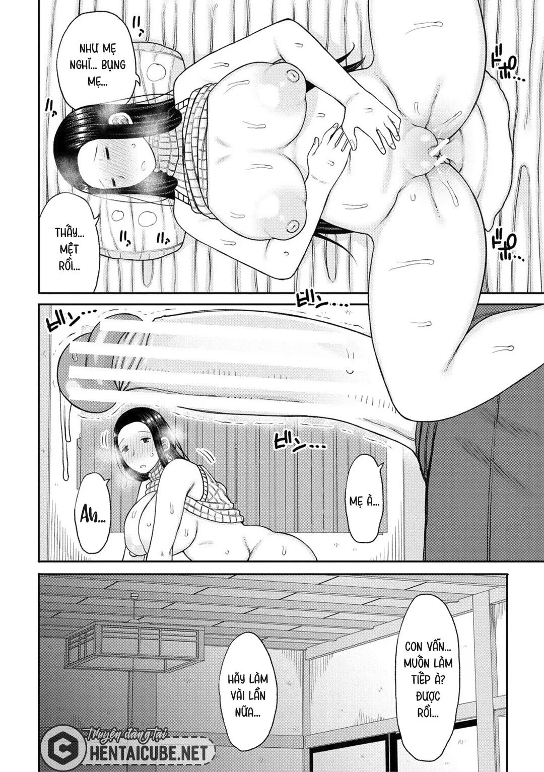 HentaiVN.net - Ảnh 27 - Haramitagari na Hahaoya ~Okaa-san to Ippai Kozukuri Shiyou ne~ - Chap 8 - Quà sinh nhật | END