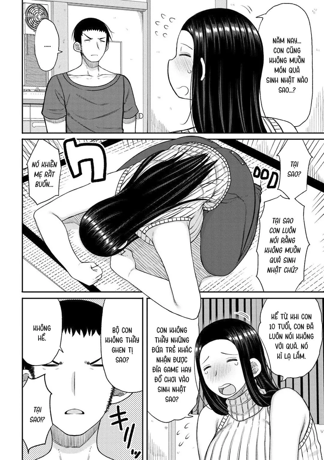 HentaiVN.net - Ảnh 3 - Haramitagari na Hahaoya ~Okaa-san to Ippai Kozukuri Shiyou ne~ - Chap 8 - Quà sinh nhật | END