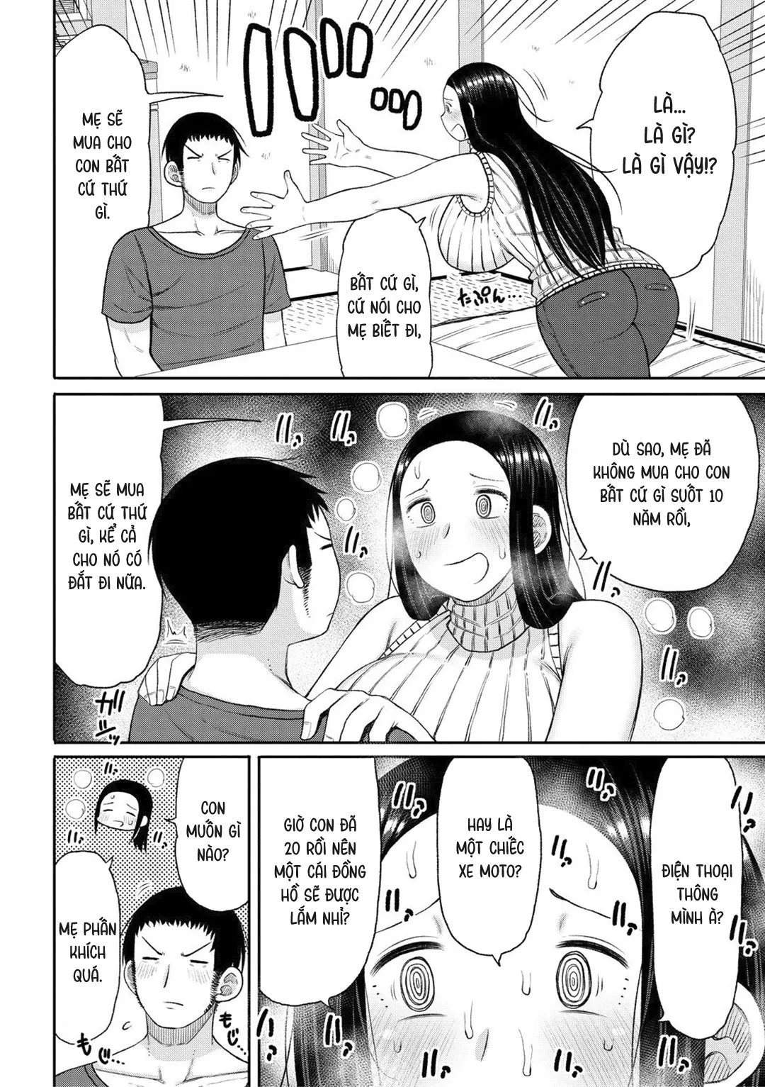 HentaiVN.net - Ảnh 5 - Haramitagari na Hahaoya ~Okaa-san to Ippai Kozukuri Shiyou ne~ - Chap 8 - Quà sinh nhật | END