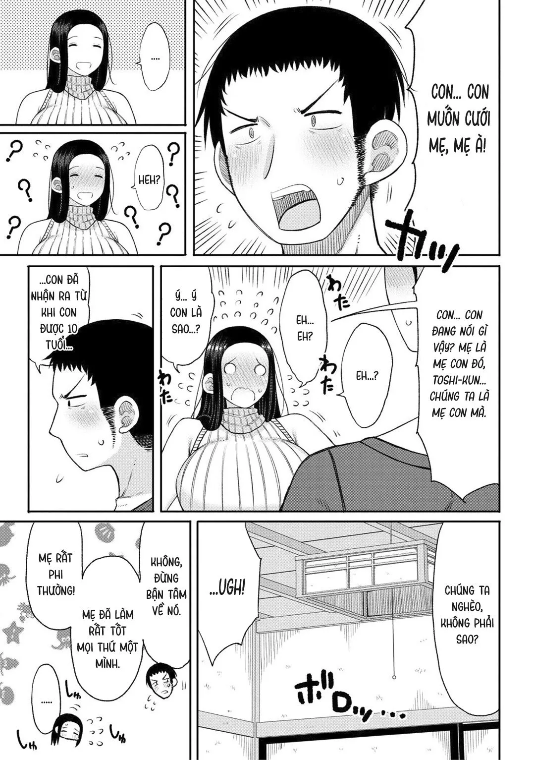 HentaiVN.net - Ảnh 6 - Haramitagari na Hahaoya ~Okaa-san to Ippai Kozukuri Shiyou ne~ - Chap 8 - Quà sinh nhật | END