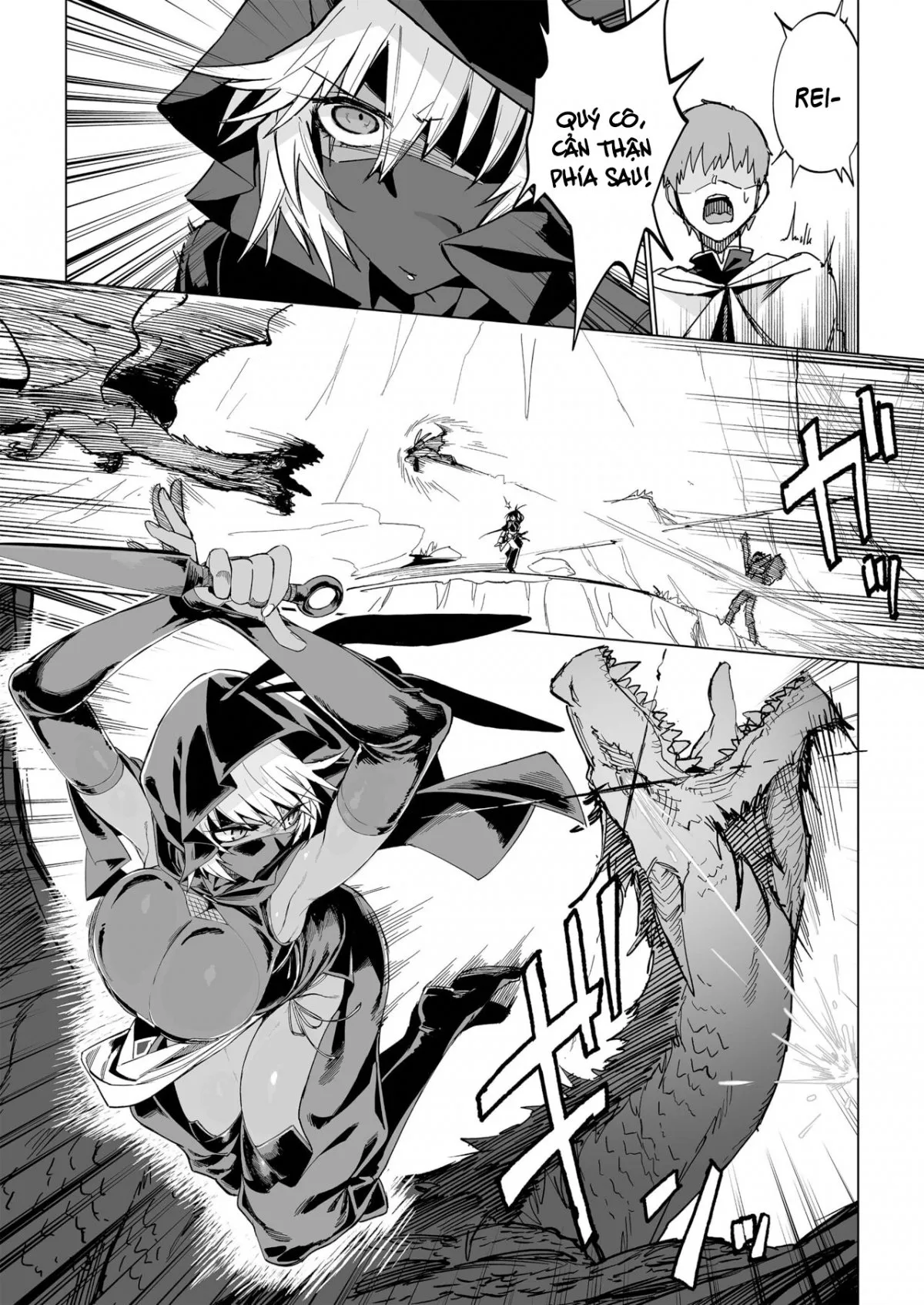 HentaiVN.net - Ảnh 11 - Nữ anh hùng ở dị giới [Isekai Mesu Yuusha] - Oneshot