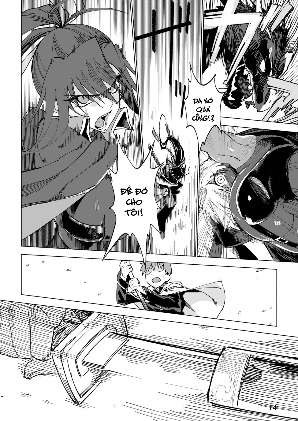 HentaiVN.net - Ảnh 12 - Nữ anh hùng ở dị giới [Isekai Mesu Yuusha] - Oneshot