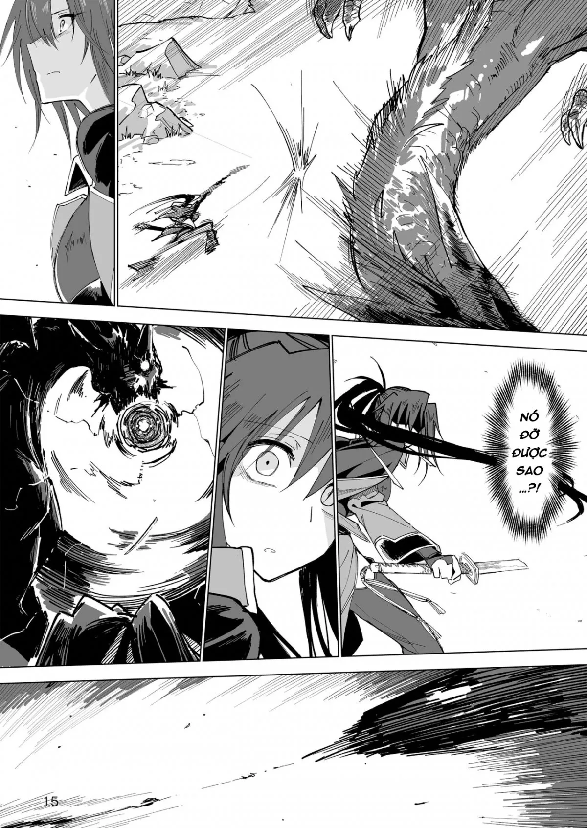 HentaiVN.net - Ảnh 13 - Nữ anh hùng ở dị giới [Isekai Mesu Yuusha] - Oneshot