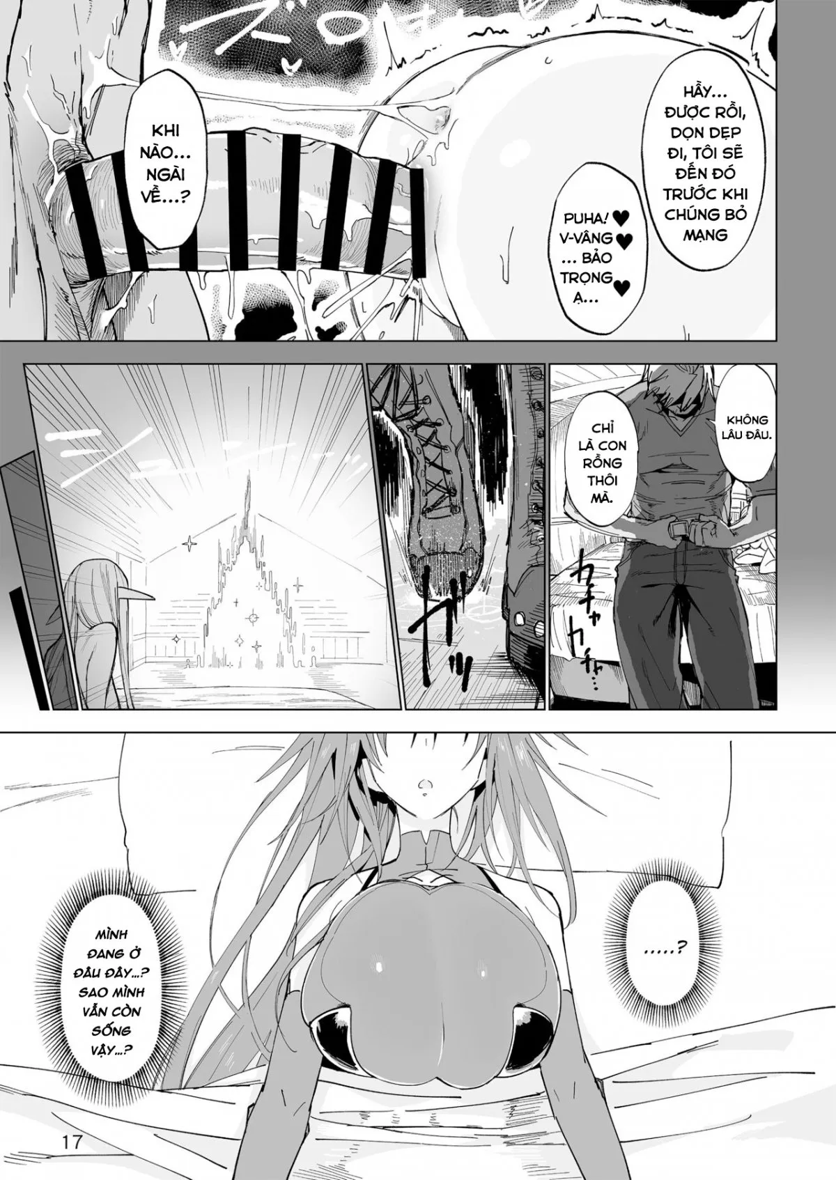 HentaiVN.net - Ảnh 15 - Nữ anh hùng ở dị giới [Isekai Mesu Yuusha] - Oneshot
