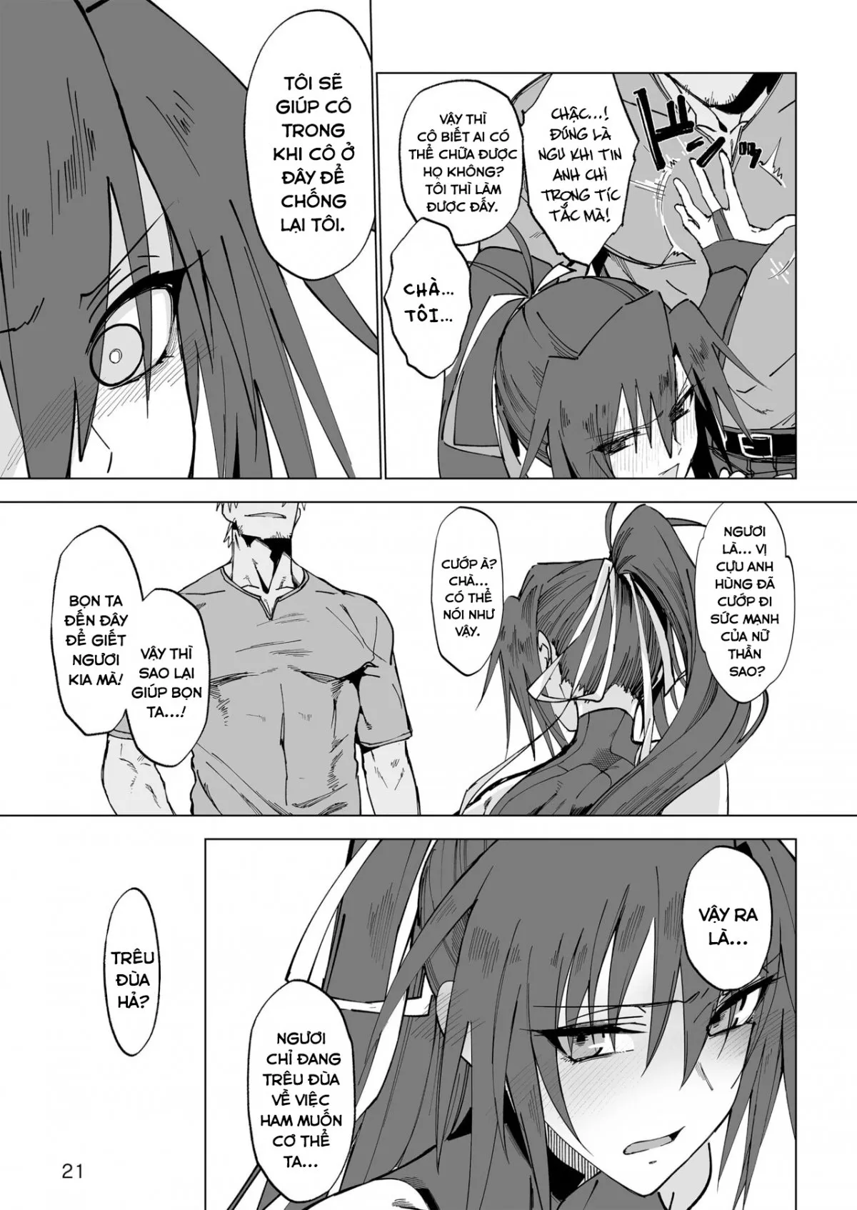 HentaiVN.net - Ảnh 19 - Nữ anh hùng ở dị giới [Isekai Mesu Yuusha] - Oneshot