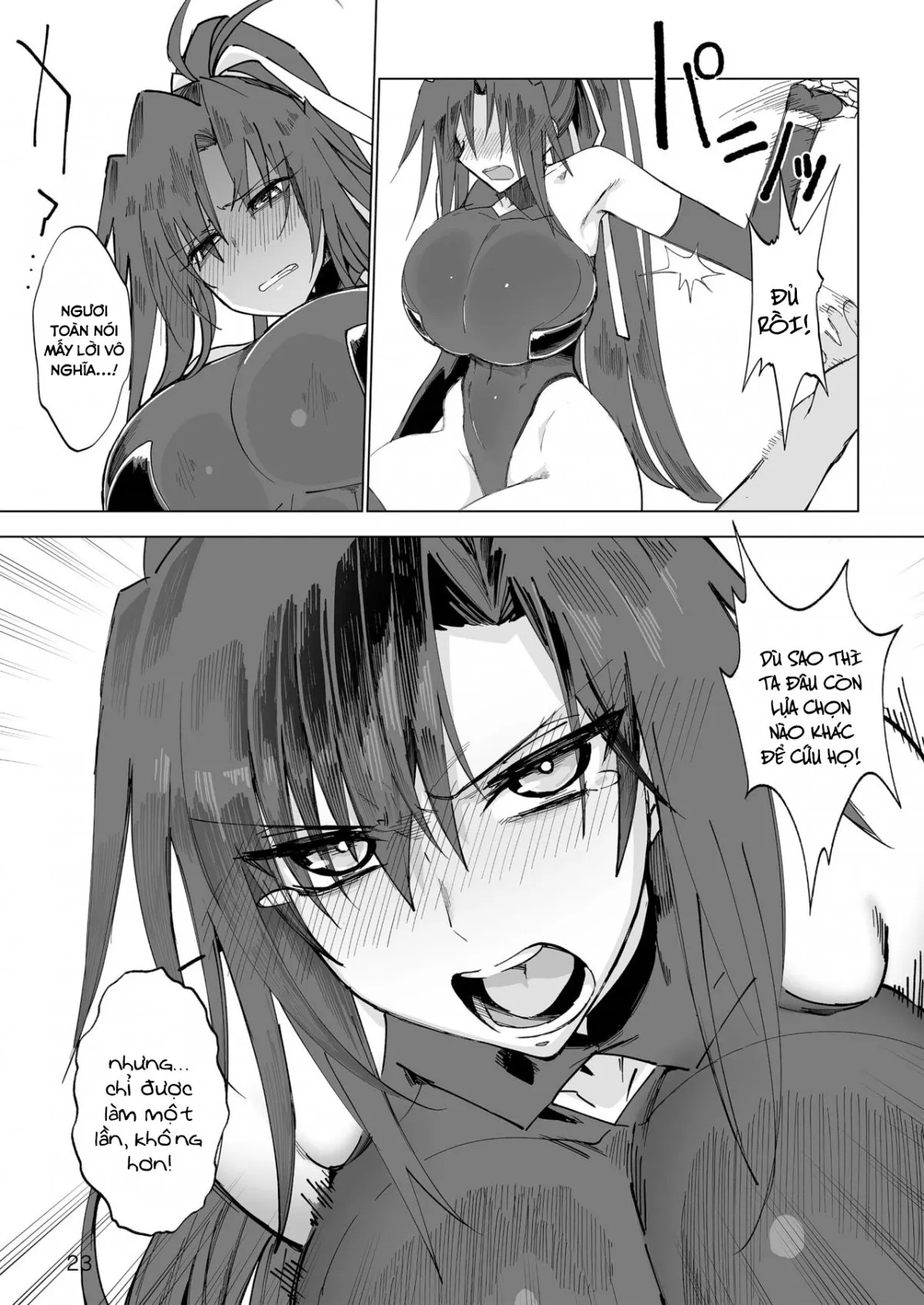 HentaiVN.net - Ảnh 21 - Nữ anh hùng ở dị giới [Isekai Mesu Yuusha] - Oneshot
