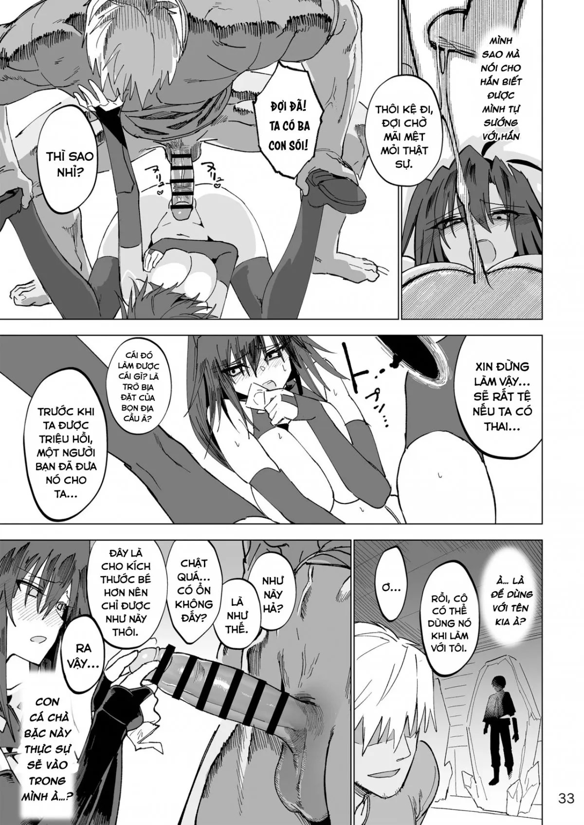 HentaiVN.net - Ảnh 31 - Nữ anh hùng ở dị giới [Isekai Mesu Yuusha] - Oneshot