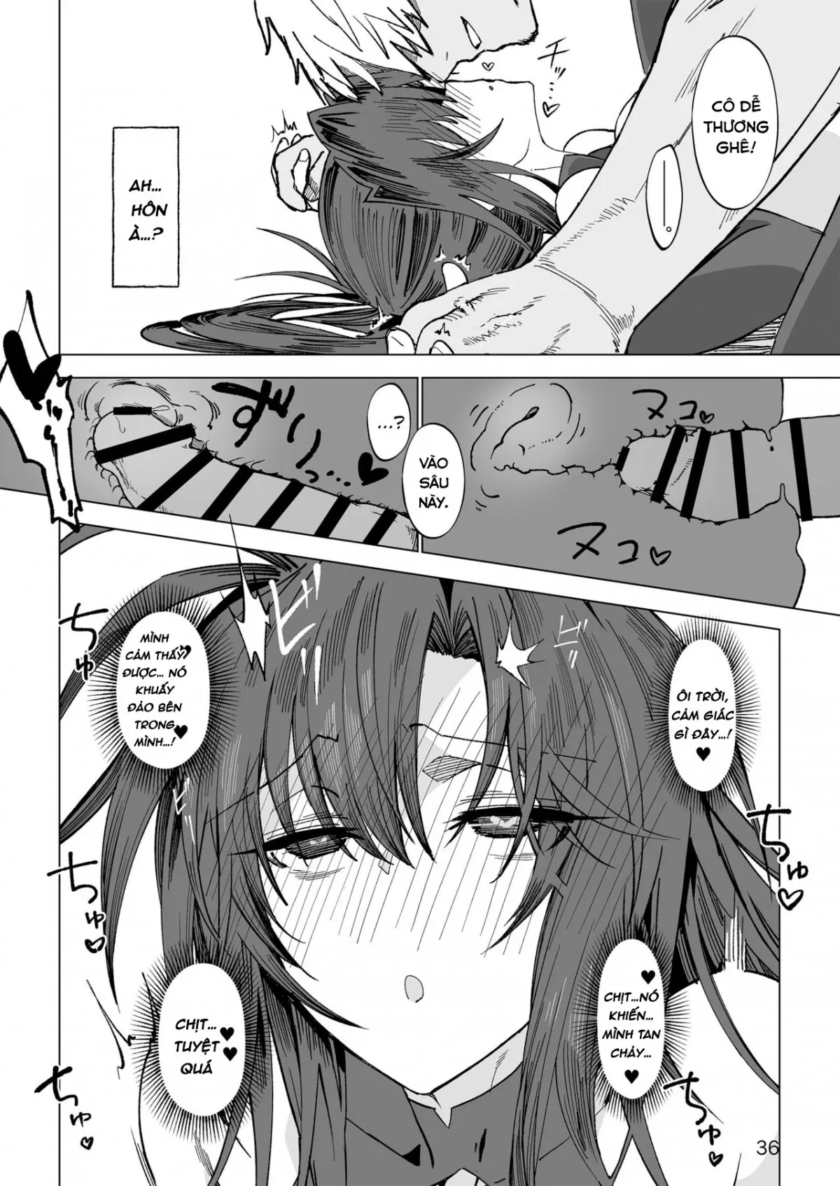 HentaiVN.net - Ảnh 34 - Nữ anh hùng ở dị giới [Isekai Mesu Yuusha] - Oneshot