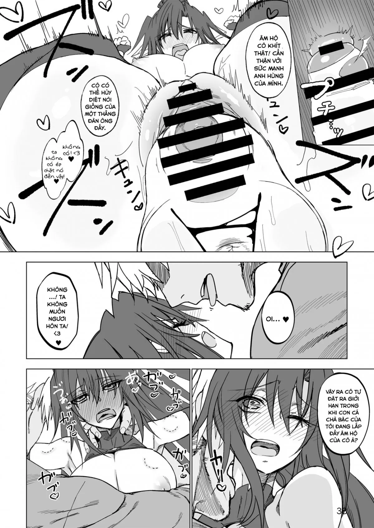HentaiVN.net - Ảnh 36 - Nữ anh hùng ở dị giới [Isekai Mesu Yuusha] - Oneshot