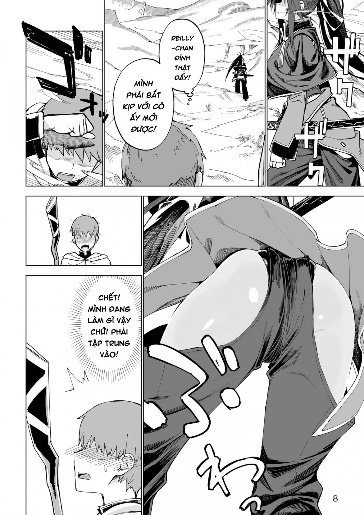 HentaiVN.net - Ảnh 6 - Nữ anh hùng ở dị giới [Isekai Mesu Yuusha] - Oneshot