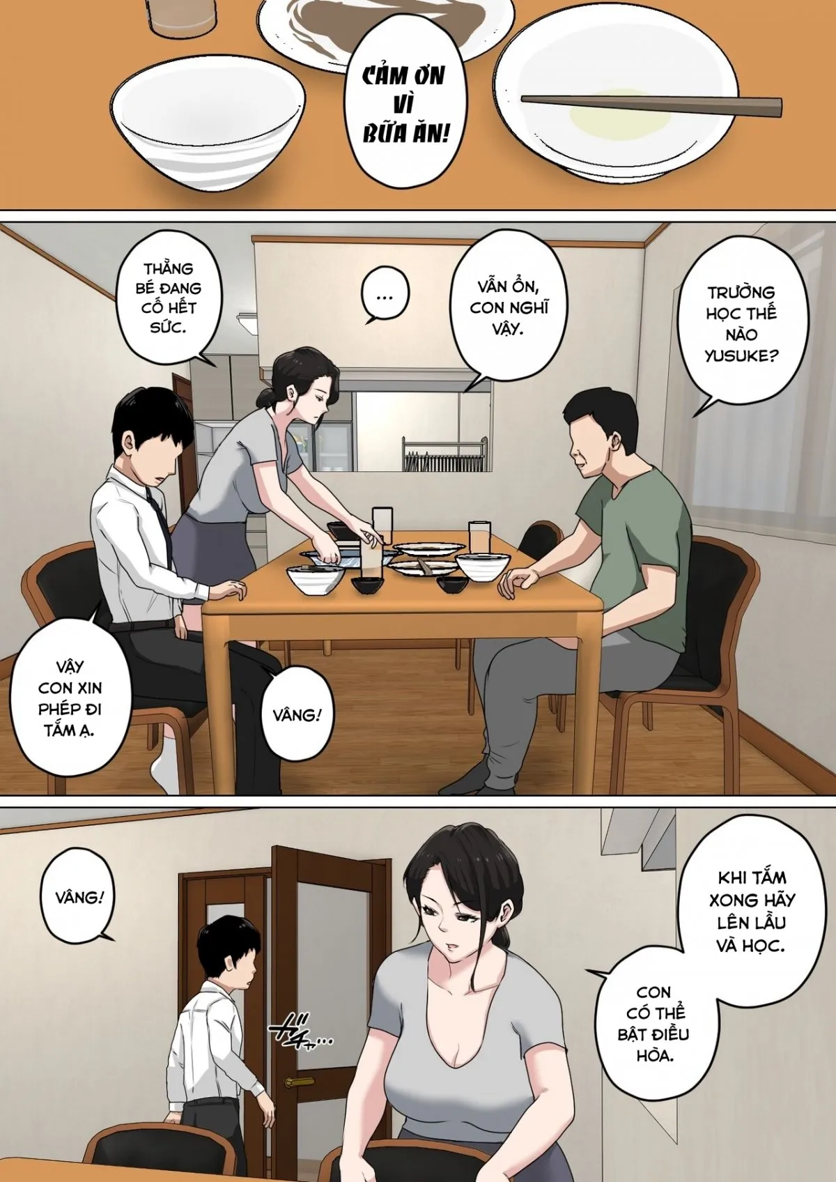 HentaiVN.net - Ảnh 10 - Điều Trị Tình Dục Của Mẹ Tôi (Phần 3) [Mainichi Okaa-san de Seiyoku Shori! 3; 毎日お母さんで性欲処理！3; Mom Gets Me Off Every Day! 3] - Chap 1