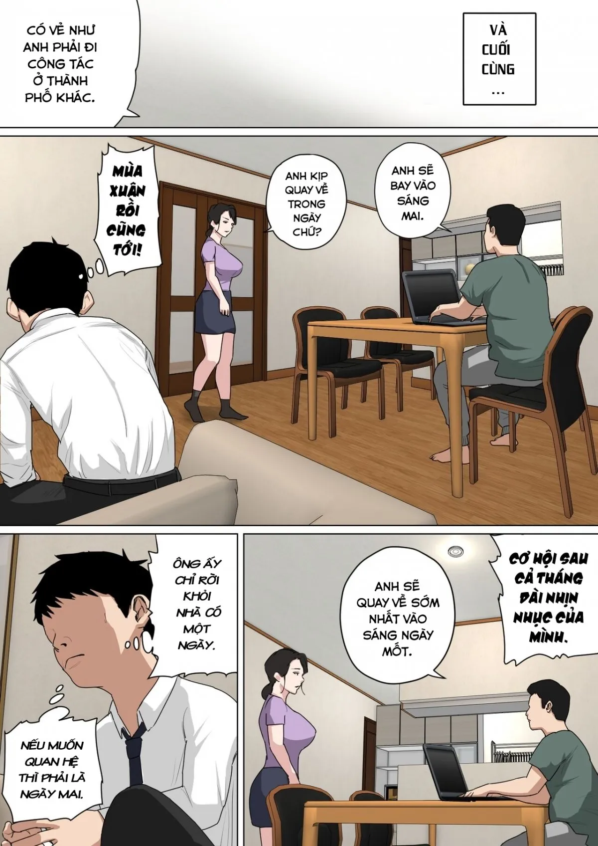 HentaiVN.net - Ảnh 15 - Điều Trị Tình Dục Của Mẹ Tôi (Phần 3) [Mainichi Okaa-san de Seiyoku Shori! 3; 毎日お母さんで性欲処理！3; Mom Gets Me Off Every Day! 3] - Chap 1