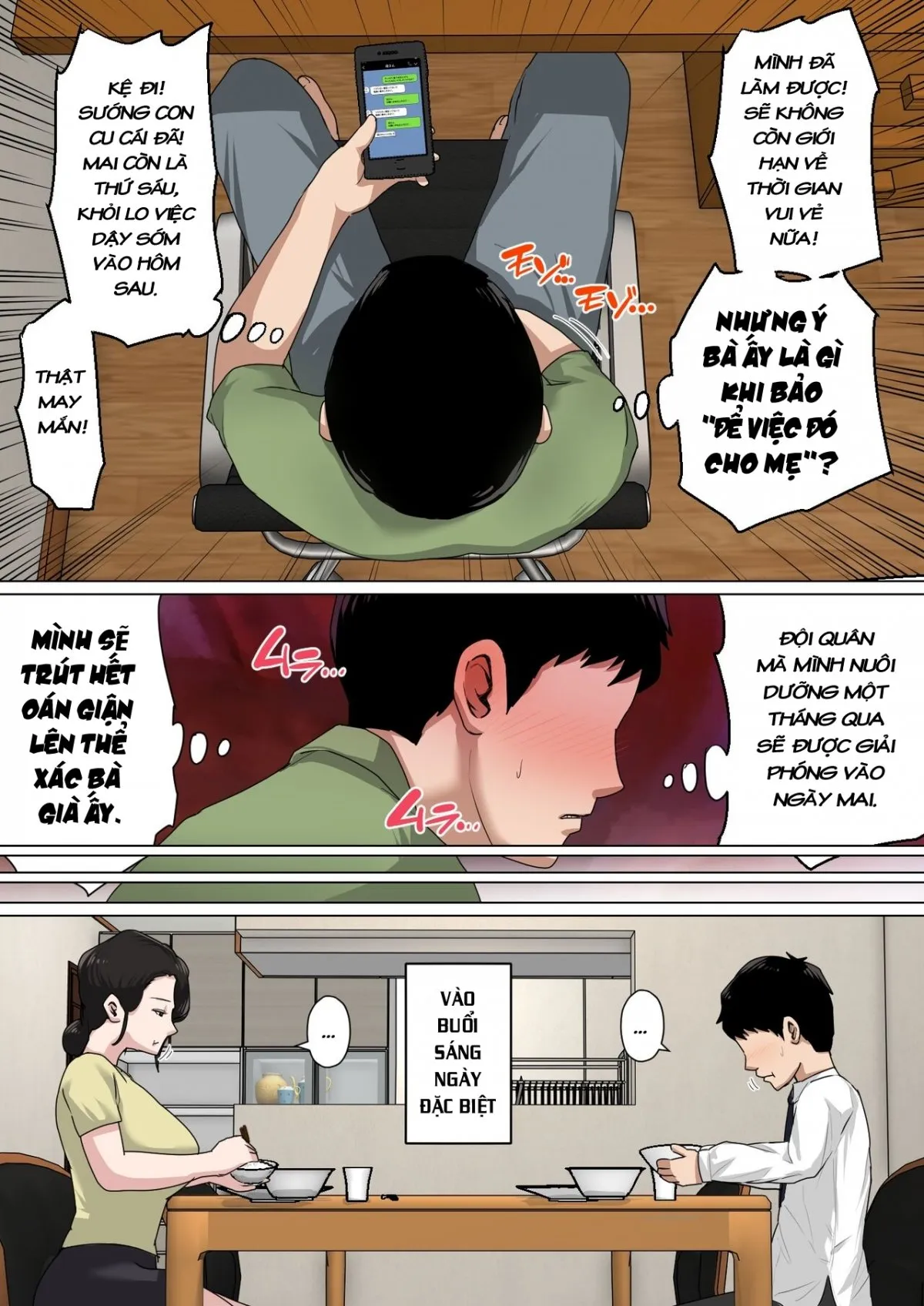 HentaiVN.net - Ảnh 17 - Điều Trị Tình Dục Của Mẹ Tôi (Phần 3) [Mainichi Okaa-san de Seiyoku Shori! 3; 毎日お母さんで性欲処理！3; Mom Gets Me Off Every Day! 3] - Chap 1