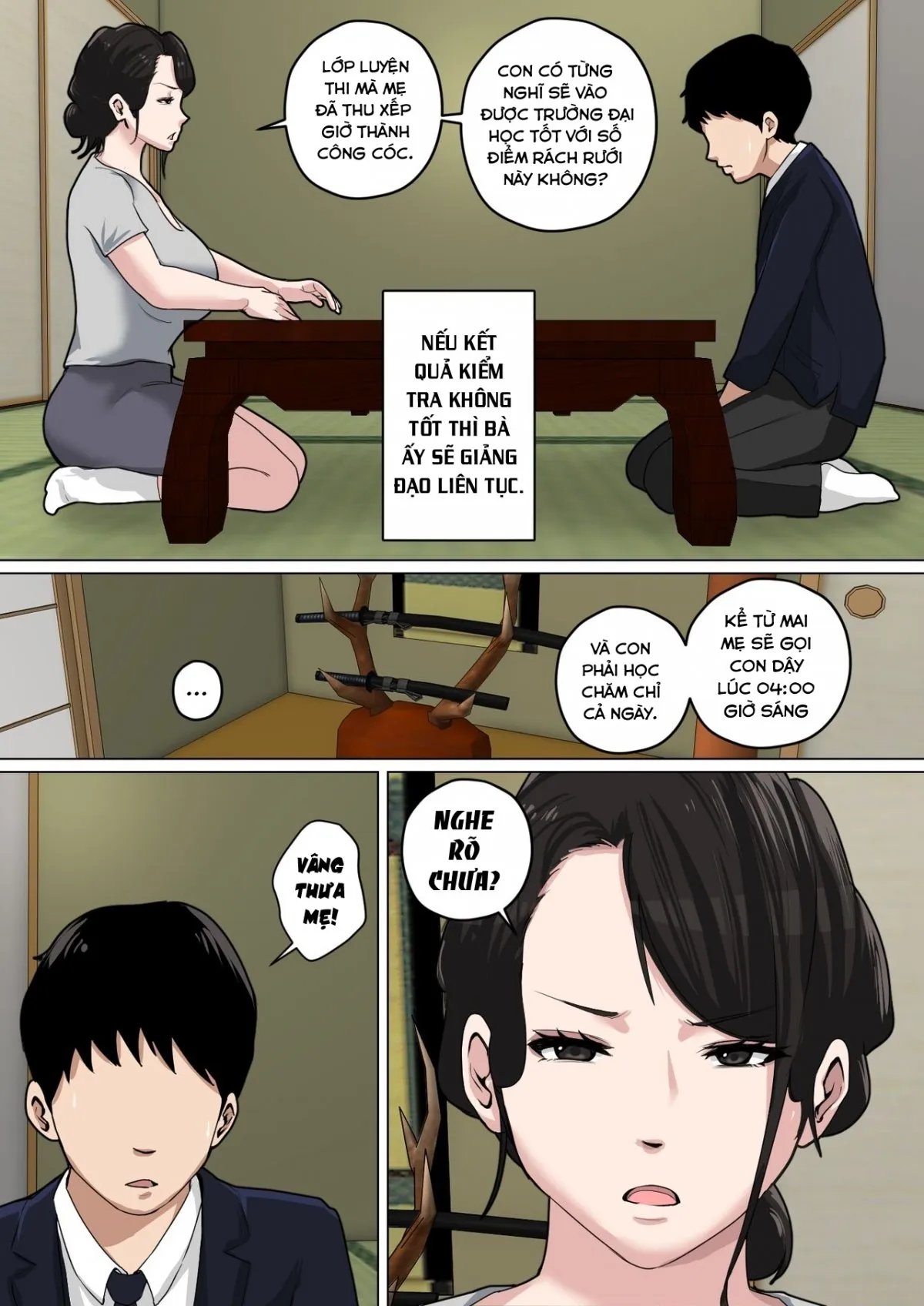 HentaiVN.net - Ảnh 3 - Điều Trị Tình Dục Của Mẹ Tôi (Phần 3) [Mainichi Okaa-san de Seiyoku Shori! 3; 毎日お母さんで性欲処理！3; Mom Gets Me Off Every Day! 3] - Chap 1