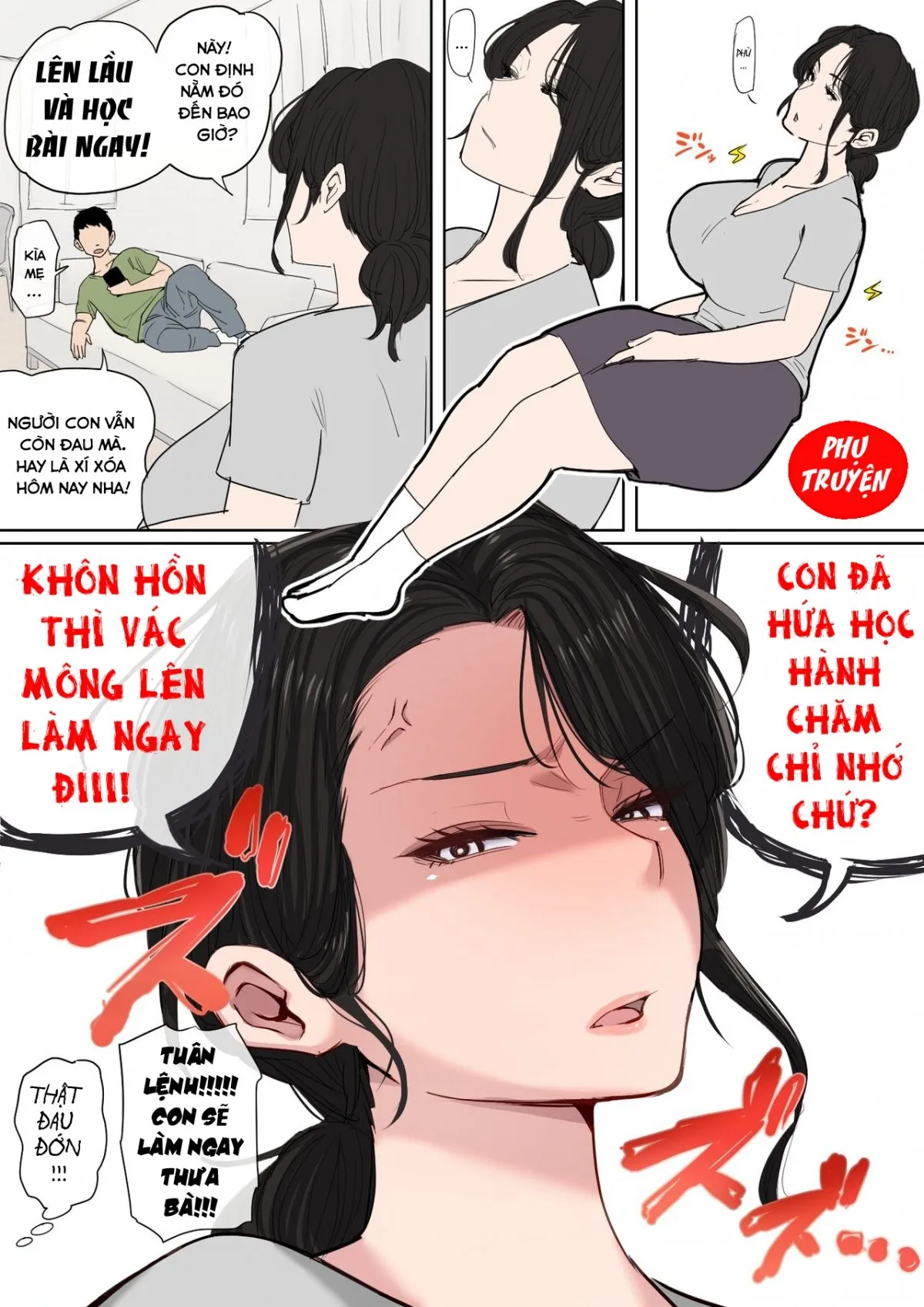 HentaiVN.net - Ảnh 33 - Điều Trị Tình Dục Của Mẹ Tôi (Phần 3) [Mainichi Okaa-san de Seiyoku Shori! 3; 毎日お母さんで性欲処理！3; Mom Gets Me Off Every Day! 3] - Chap 3