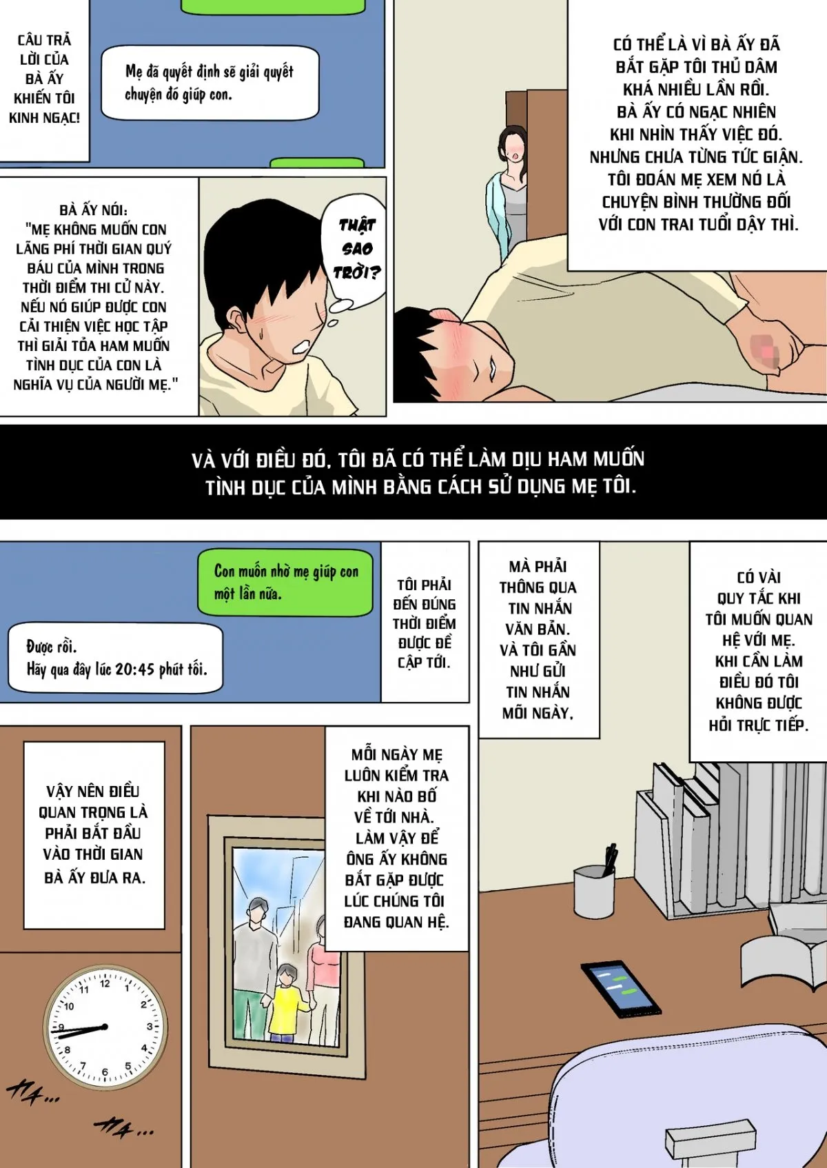 HentaiVN.net - Ảnh 5 - Điều Trị Tình Dục Của Mẹ Tôi (Phần 3) [Mainichi Okaa-san de Seiyoku Shori! 3; 毎日お母さんで性欲処理！3; Mom Gets Me Off Every Day! 3] - Phần 1 - Chap 1 (END)