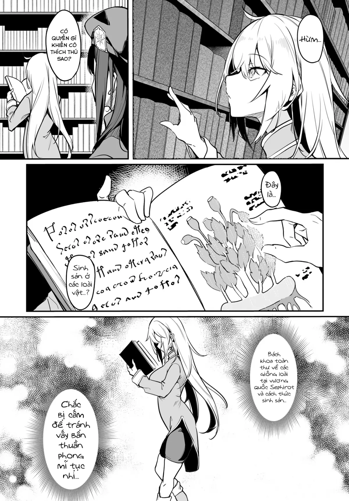 HentaiVN.net - Ảnh 12 - Bồn Chứa Tinh Bất Tử Phiêu Lưu Ký [The Immortal Girl's Nursery Travelogue; Furoufushi Shoujo no Naedoko Ryokou-ki; 不老不死少女の苗床旅行記] - Chương 1: Xúc Tu Ma Quái Phê Tựa Dây Thừng (I)