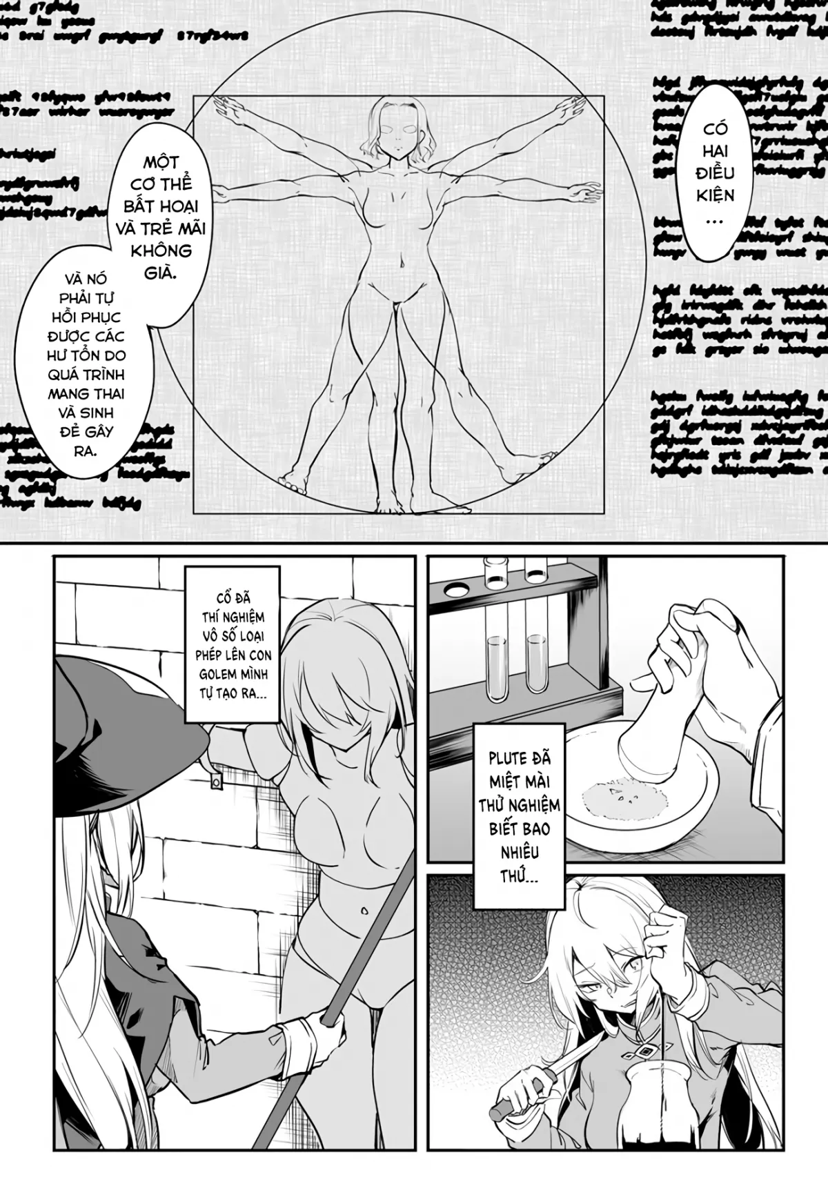 HentaiVN.net - Ảnh 18 - Bồn Chứa Tinh Bất Tử Phiêu Lưu Ký [The Immortal Girl's Nursery Travelogue; Furoufushi Shoujo no Naedoko Ryokou-ki; 不老不死少女の苗床旅行記] - Chương 1: Xúc Tu Ma Quái Phê Tựa Dây Thừng (I)