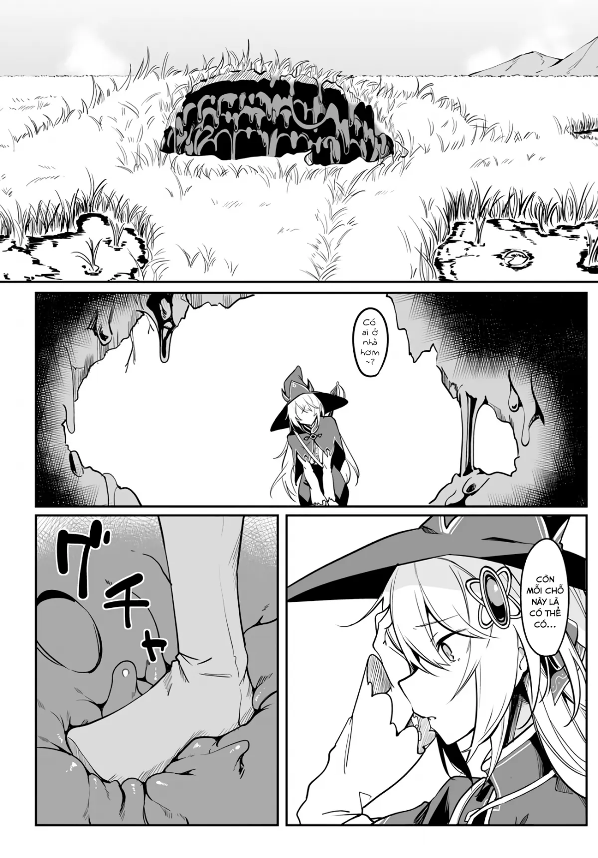 HentaiVN.net - Ảnh 29 - Bồn Chứa Tinh Bất Tử Phiêu Lưu Ký [The Immortal Girl's Nursery Travelogue; Furoufushi Shoujo no Naedoko Ryokou-ki; 不老不死少女の苗床旅行記] - Chương 1: Xúc Tu Ma Quái Phê Tựa Dây Thừng (I)
