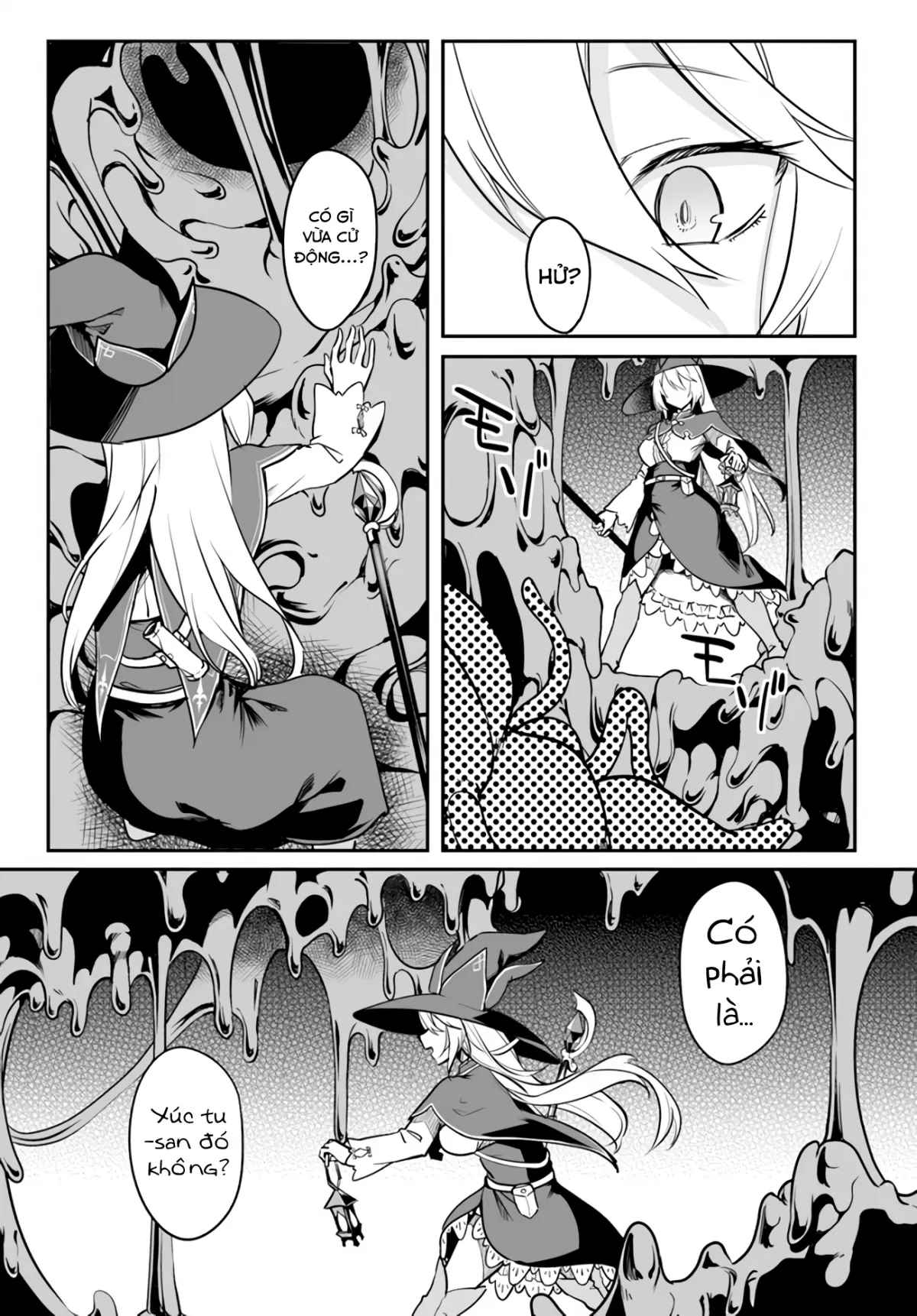 HentaiVN.net - Ảnh 31 - Bồn Chứa Tinh Bất Tử Phiêu Lưu Ký [The Immortal Girl's Nursery Travelogue; Furoufushi Shoujo no Naedoko Ryokou-ki; 不老不死少女の苗床旅行記] - Chương 1: Xúc Tu Ma Quái Phê Tựa Dây Thừng (I)