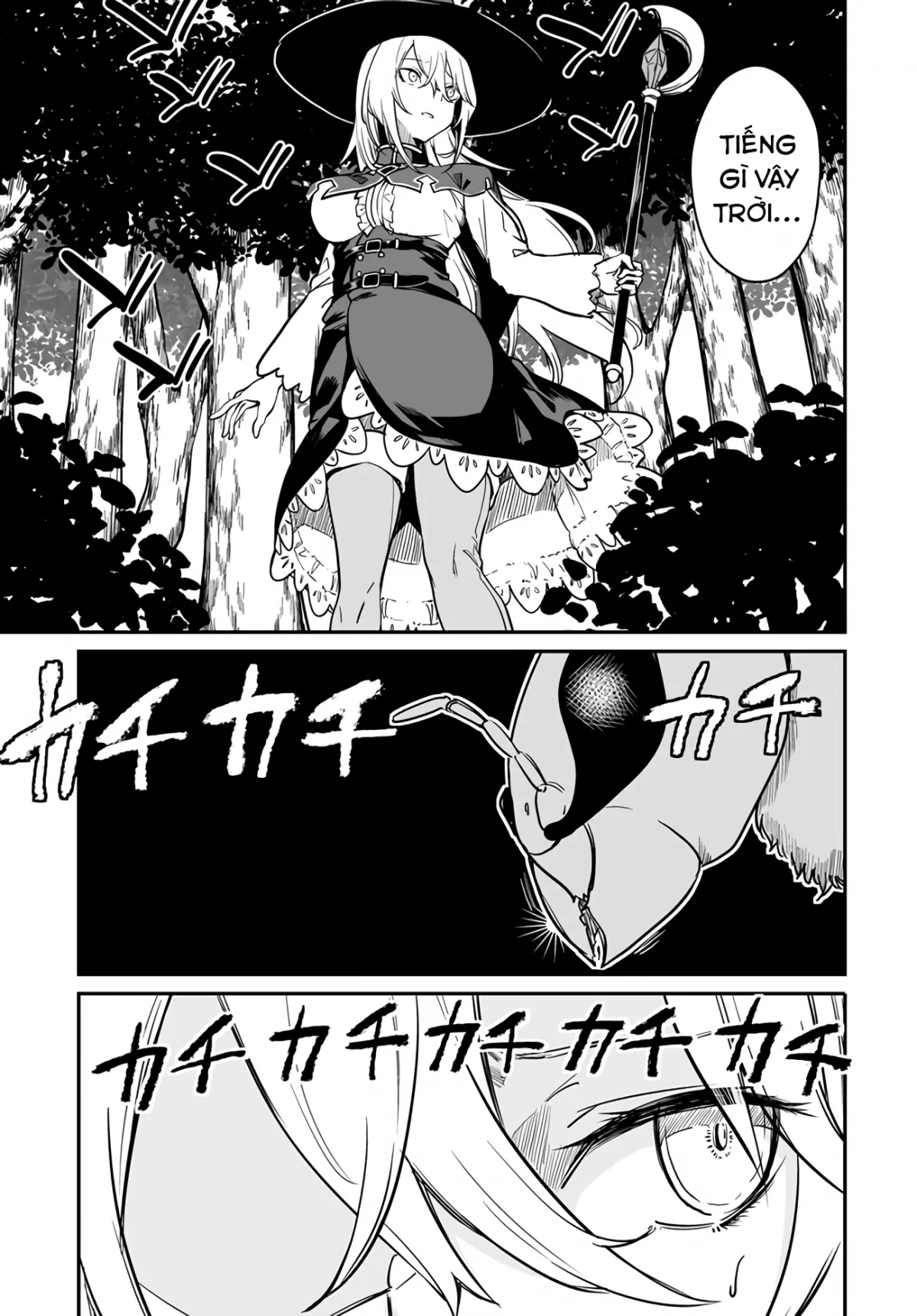 HentaiVN.net - Ảnh 11 - Bồn Chứa Tinh Bất Tử Phiêu Lưu Ký [The Immortal Girl's Nursery Travelogue; Furoufushi Shoujo no Naedoko Ryokou-ki; 不老不死少女の苗床旅行記] - Chương 4.1: Ong Bắp Cày Rừng Nyx (I)