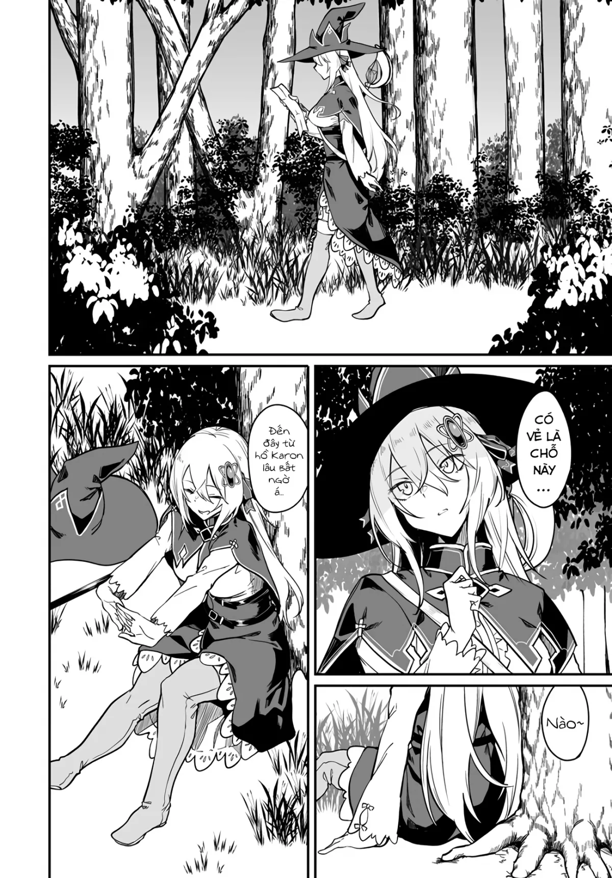 HentaiVN.net - Ảnh 4 - Bồn Chứa Tinh Bất Tử Phiêu Lưu Ký [The Immortal Girl's Nursery Travelogue; Furoufushi Shoujo no Naedoko Ryokou-ki; 不老不死少女の苗床旅行記] - Chương 4.1: Ong Bắp Cày Rừng Nyx (I)