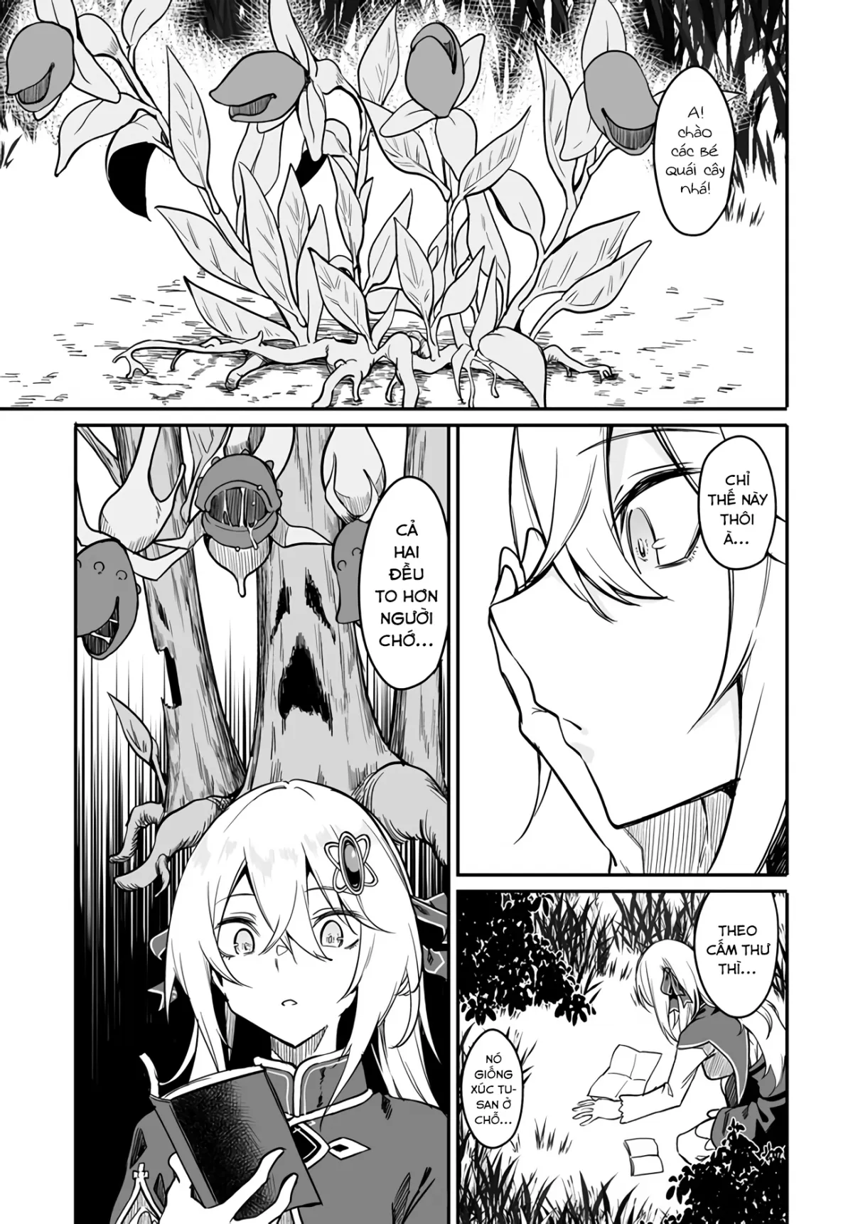 HentaiVN.net - Ảnh 7 - Bồn Chứa Tinh Bất Tử Phiêu Lưu Ký [The Immortal Girl's Nursery Travelogue; Furoufushi Shoujo no Naedoko Ryokou-ki; 不老不死少女の苗床旅行記] - Chương 4.1: Ong Bắp Cày Rừng Nyx (I)