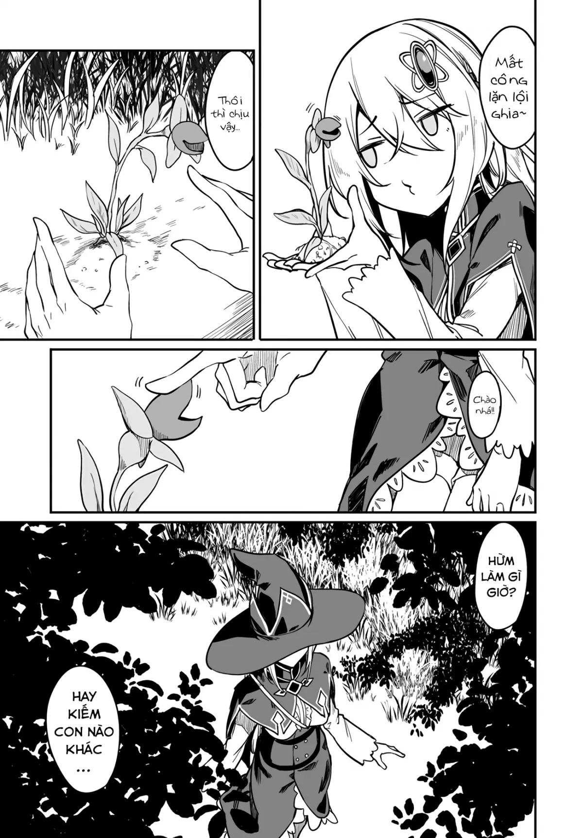 HentaiVN.net - Ảnh 9 - Bồn Chứa Tinh Bất Tử Phiêu Lưu Ký [The Immortal Girl's Nursery Travelogue; Furoufushi Shoujo no Naedoko Ryokou-ki; 不老不死少女の苗床旅行記] - Chương 4.1: Ong Bắp Cày Rừng Nyx (I)