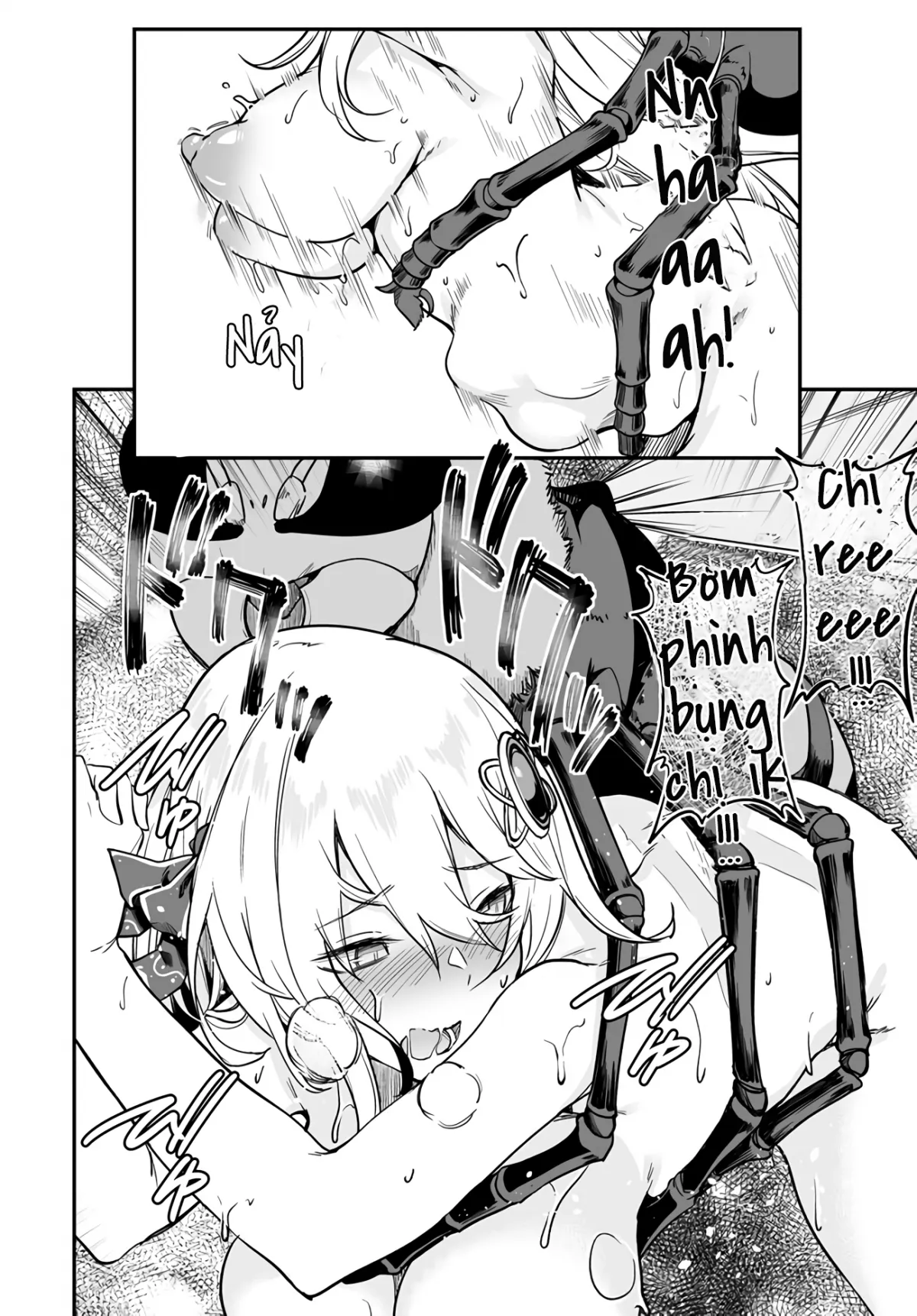 HentaiVN.net - Ảnh 12 - Bồn Chứa Tinh Bất Tử Phiêu Lưu Ký [The Immortal Girl's Nursery Travelogue; Furoufushi Shoujo no Naedoko Ryokou-ki; 不老不死少女の苗床旅行記] - Chương 4.2: Ong Bắp Cày Rừng Nyx (II)