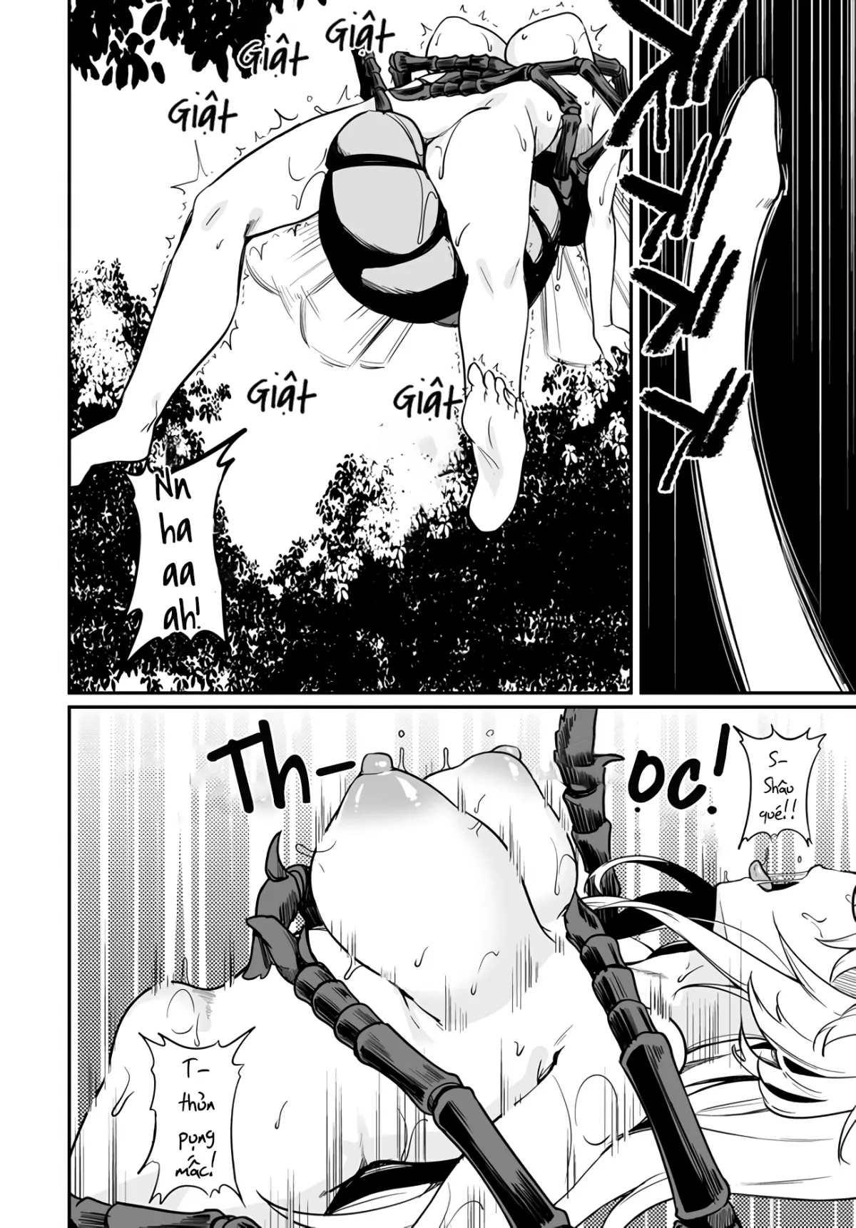 HentaiVN.net - Ảnh 8 - Bồn Chứa Tinh Bất Tử Phiêu Lưu Ký [The Immortal Girl's Nursery Travelogue; Furoufushi Shoujo no Naedoko Ryokou-ki; 不老不死少女の苗床旅行記] - Chương 4.2: Ong Bắp Cày Rừng Nyx (II)