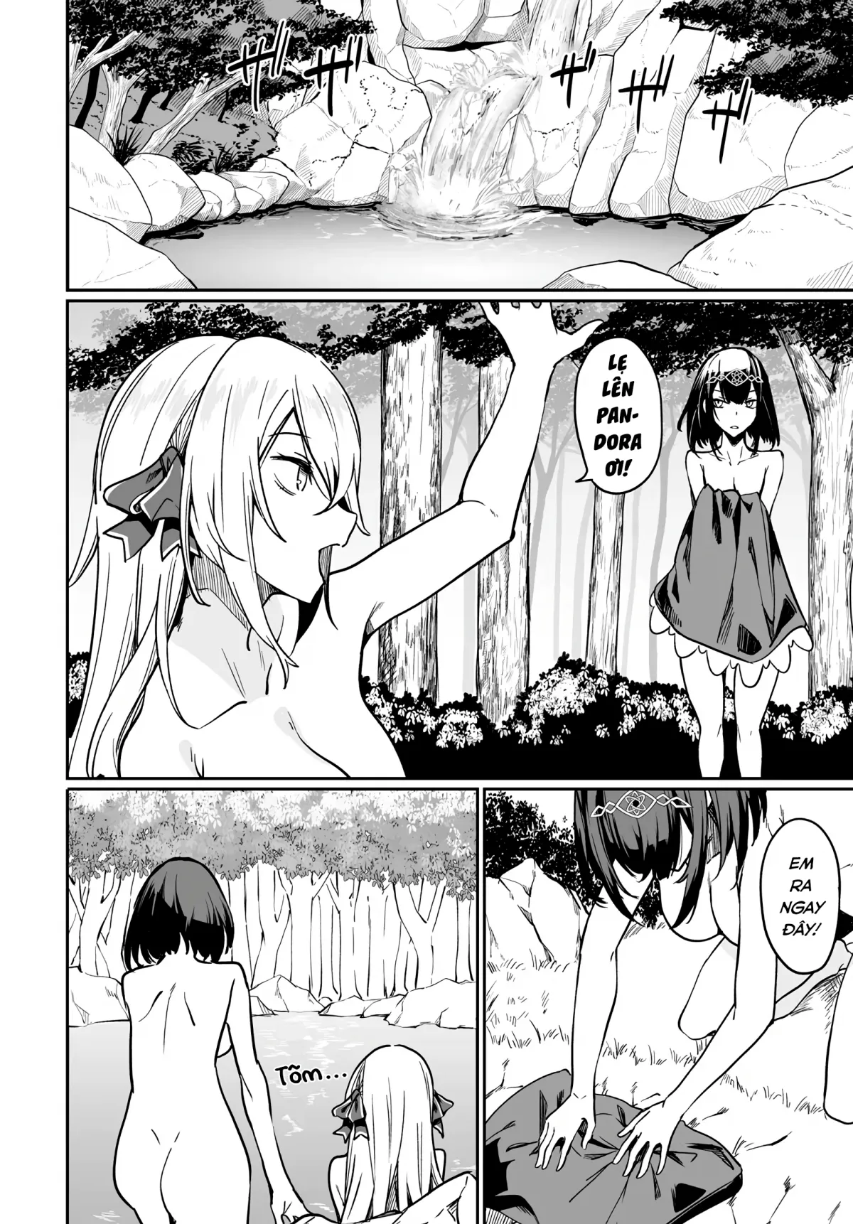 HentaiVN.net - Ảnh 8 - Bồn Chứa Tinh Bất Tử Phiêu Lưu Ký [The Immortal Girl's Nursery Travelogue; Furoufushi Shoujo no Naedoko Ryokou-ki; 不老不死少女の苗床旅行記] - Chương 6.1: Cóc và Rừng Nyx Mùa Xuân