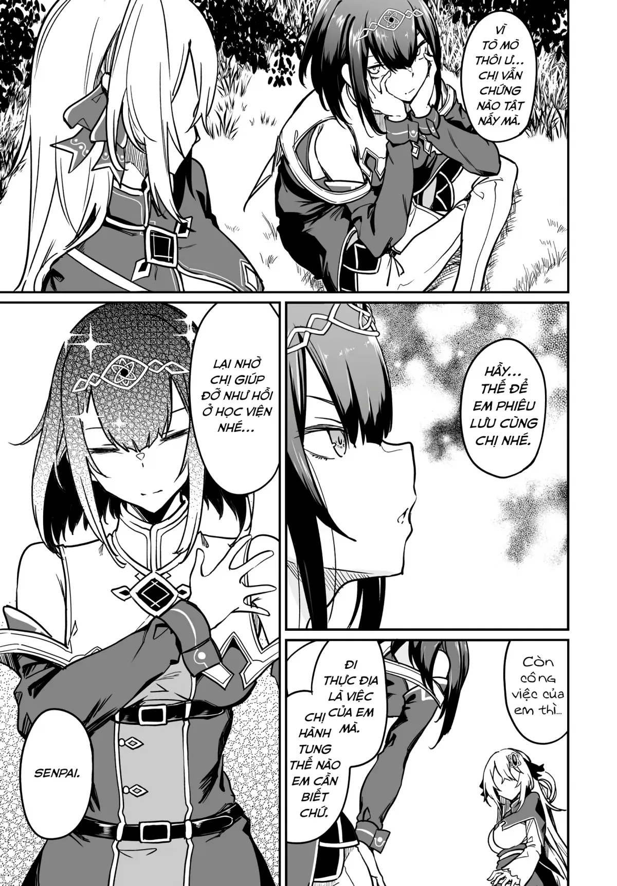 HentaiVN.net - Ảnh 5 - Bồn Chứa Tinh Bất Tử Phiêu Lưu Ký [The Immortal Girl's Nursery Travelogue; Furoufushi Shoujo no Naedoko Ryokou-ki; 不老不死少女の苗床旅行記] - Chương 6.1: Cóc và Rừng Nyx Mùa Xuân