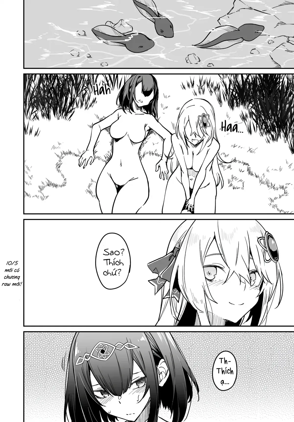 HentaiVN.net - Ảnh 12 - Bồn Chứa Tinh Bất Tử Phiêu Lưu Ký [The Immortal Girl's Nursery Travelogue; Furoufushi Shoujo no Naedoko Ryokou-ki; 不老不死少女の苗床旅行記] - Chương 6.2: Cóc và Rừng Nyx Mùa Xuân