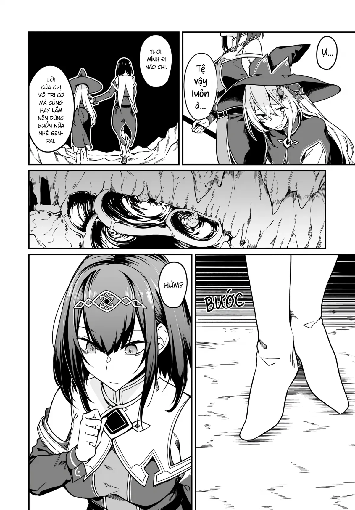 HentaiVN.net - Ảnh 11 - Bồn Chứa Tinh Bất Tử Phiêu Lưu Ký [The Immortal Girl's Nursery Travelogue; Furoufushi Shoujo no Naedoko Ryokou-ki; 不老不死少女の苗床旅行記] - Chương 7.1: Goblin và Động Cerberus